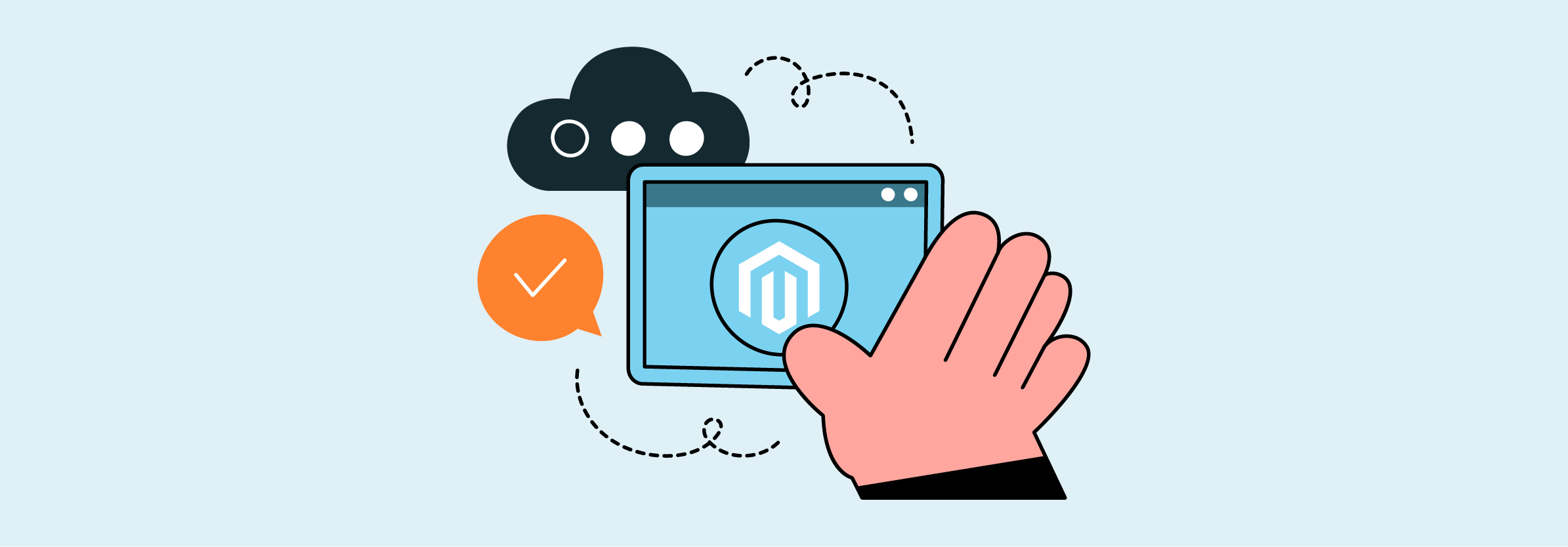 Increased mobility and easy data access in Magento cloud hosting