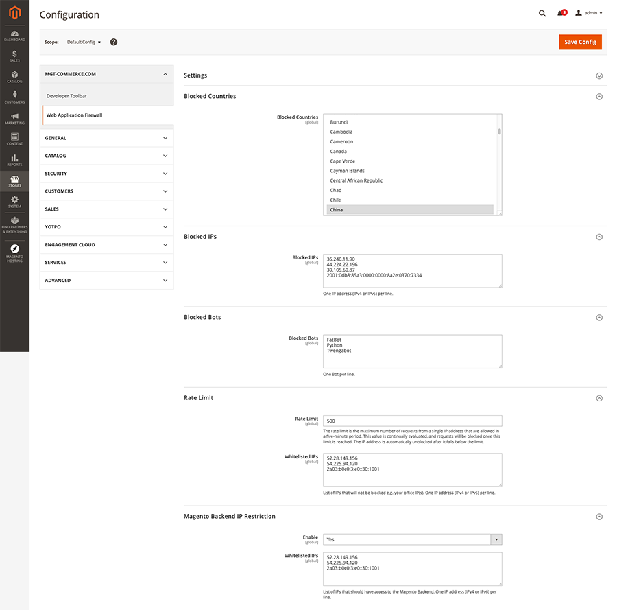Module Screenshot