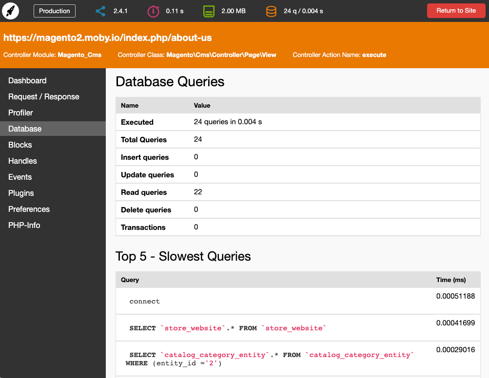 Database Queries