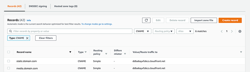 DNS Configuration