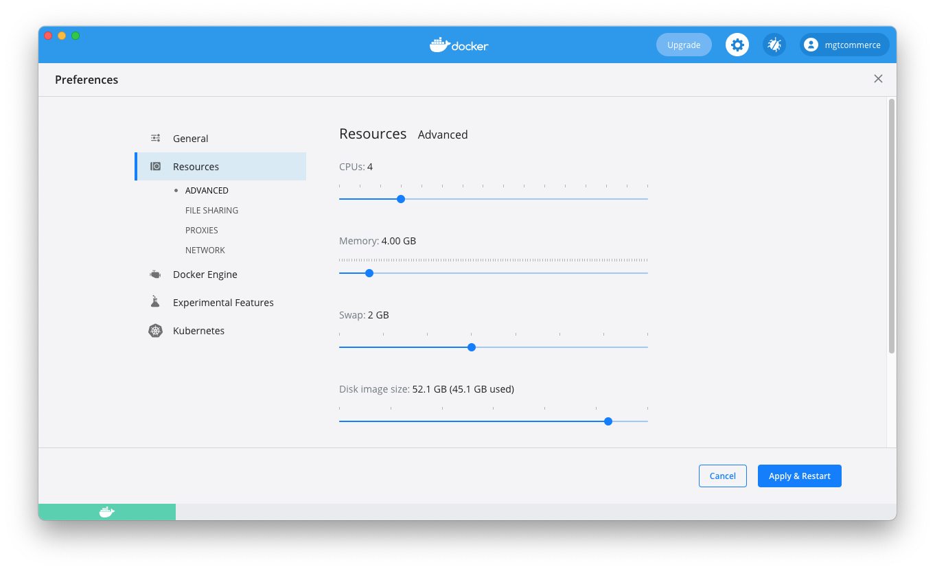 Docker Installation - Local Development Environment