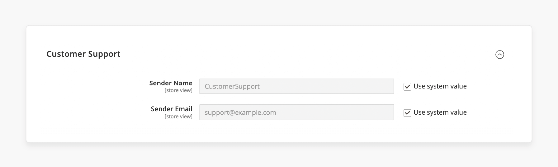 dedicated sales inquiries email setup to streamline communication in magento store management