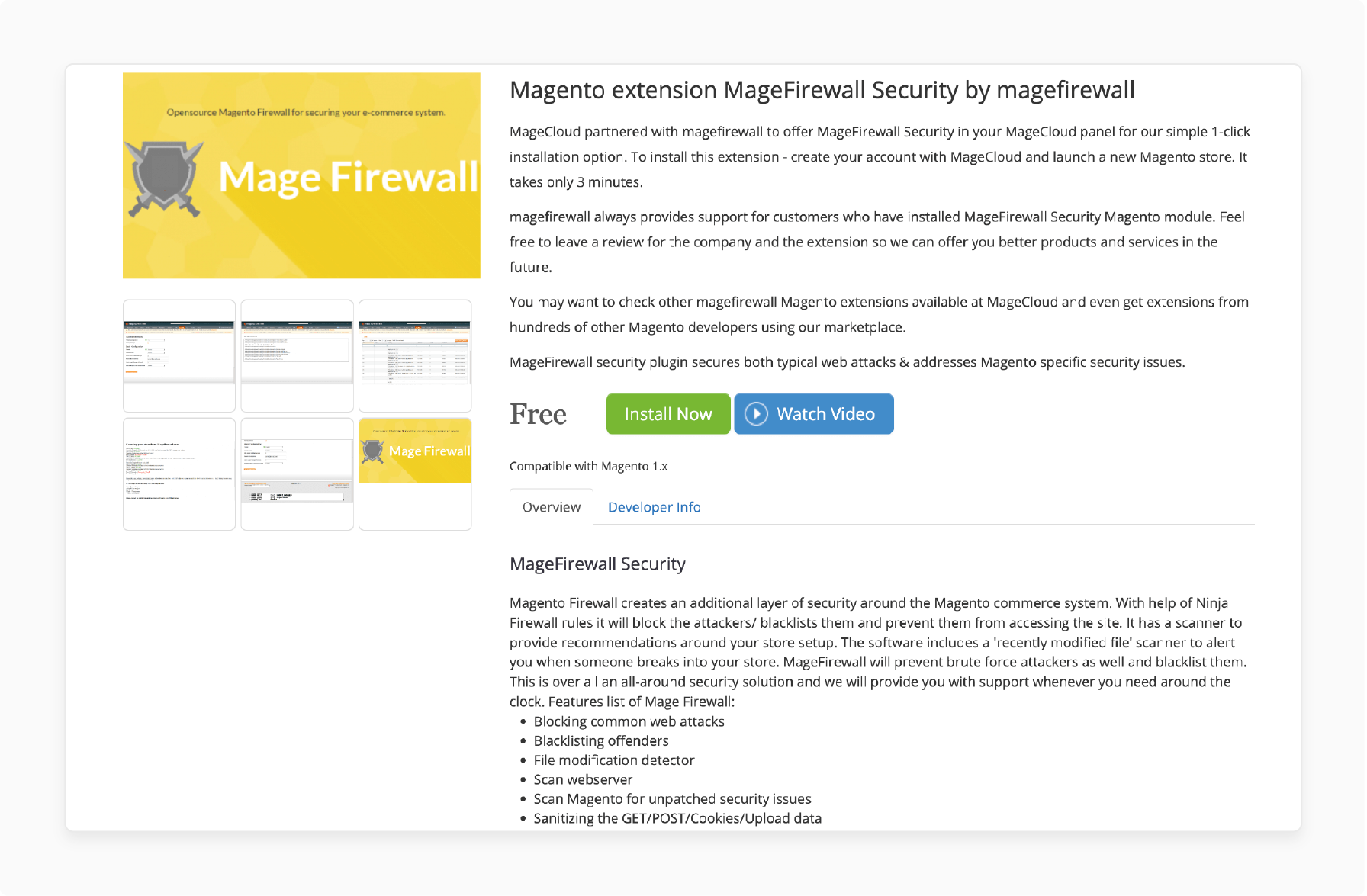 MageFirewall Security Suite for safeguarding Magento 2 stores