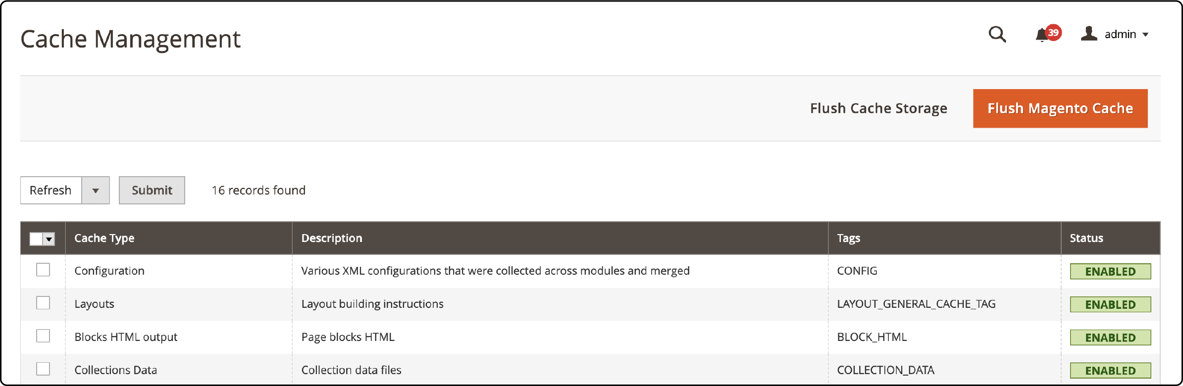 Cache refreshing step during Magento Security Patch installation