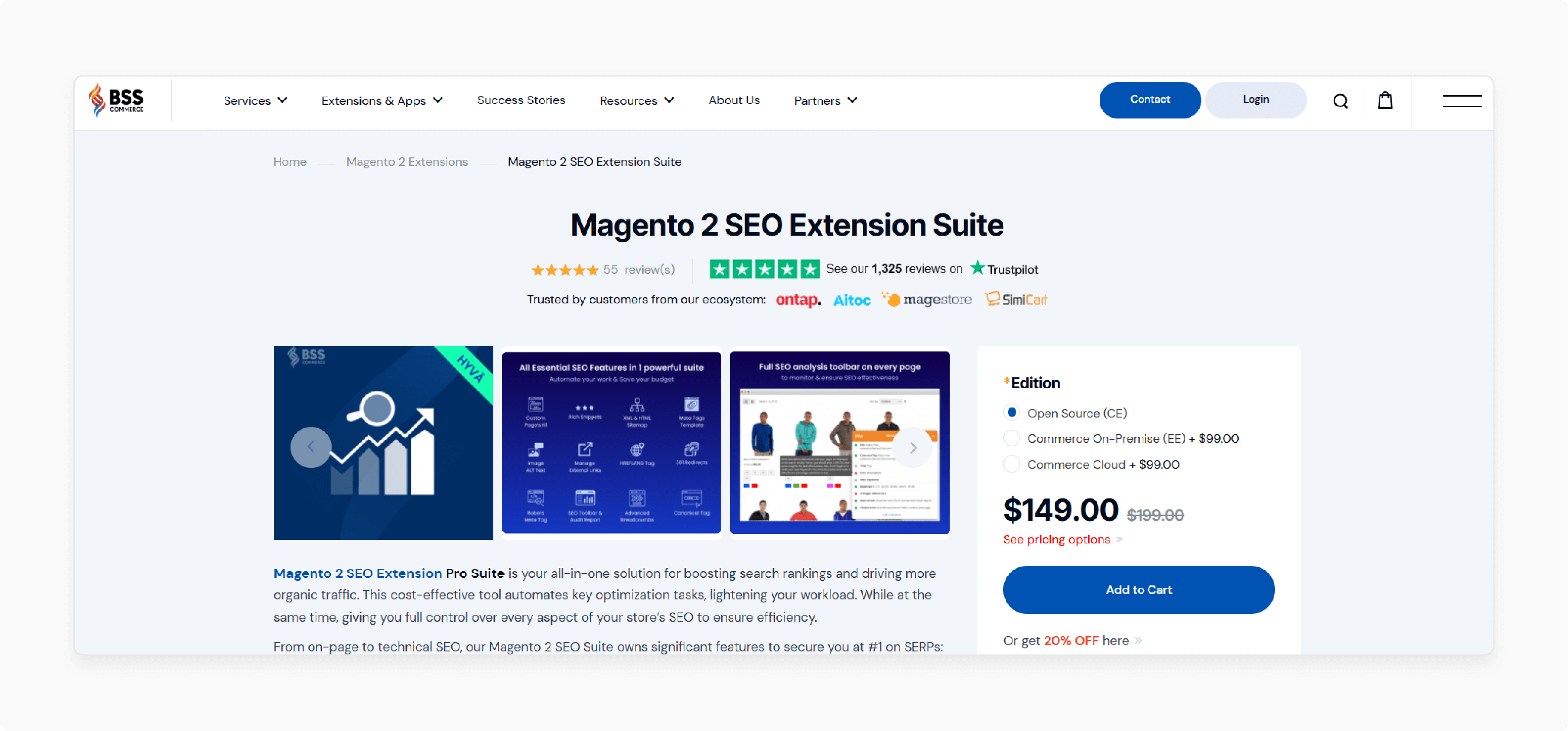 Magento 2 SEO Extension Suite-BSS Commerce