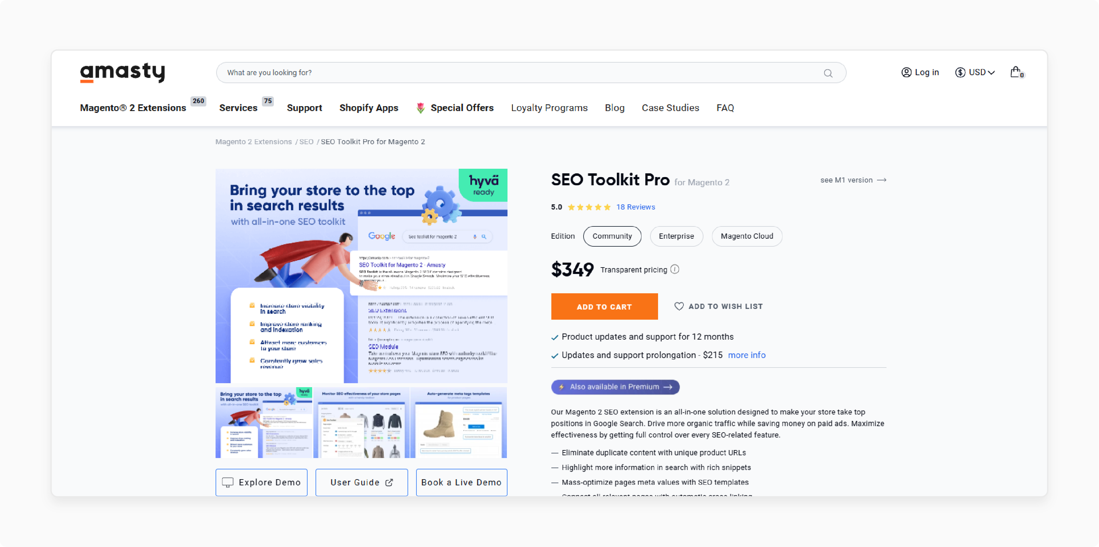 SEO Toolkit Pro for Magento 2-Amasty
