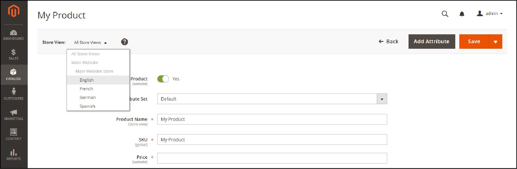 Add the Required Product Settings -Configurable product in Magento 2