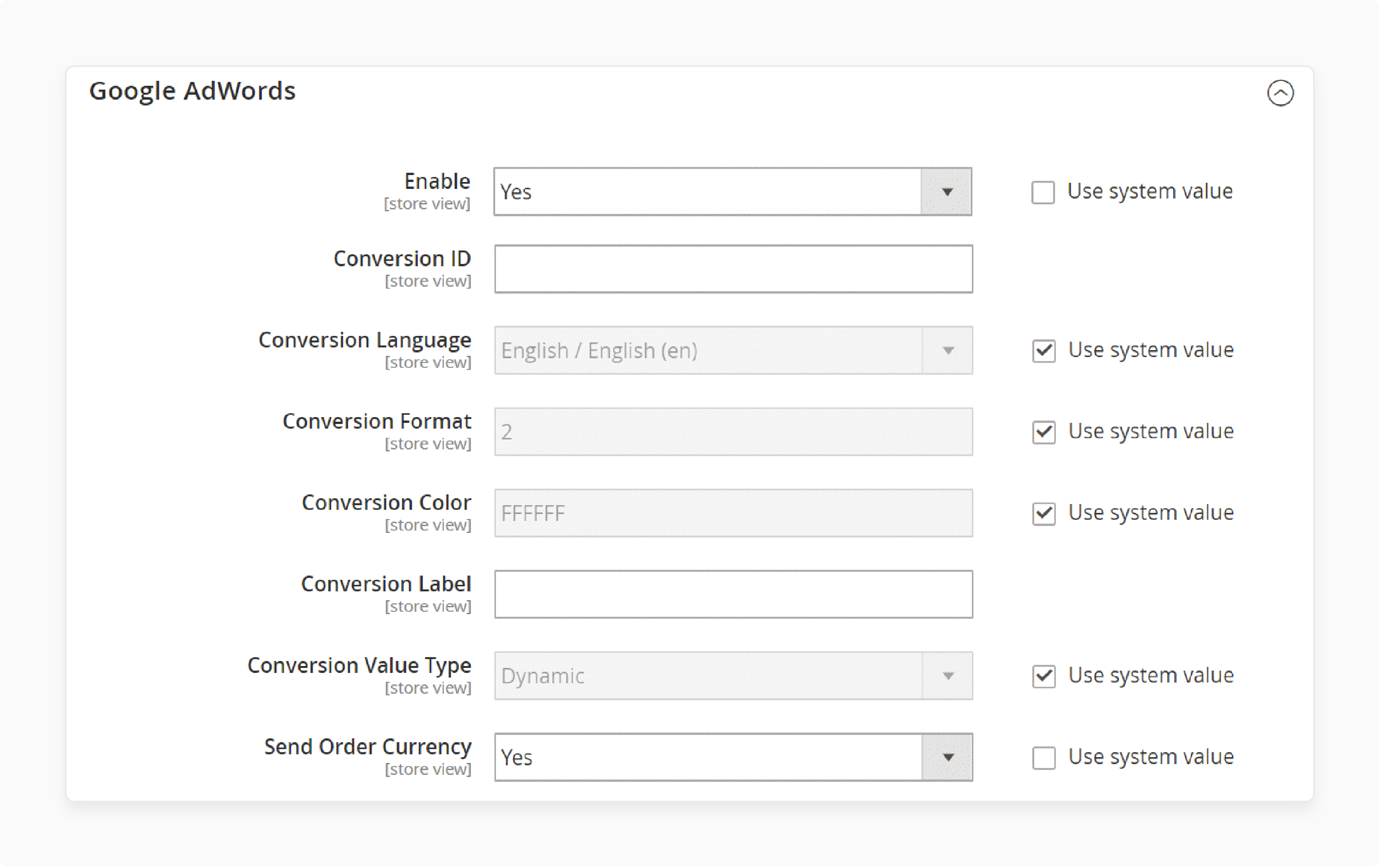 Configure your Magento store