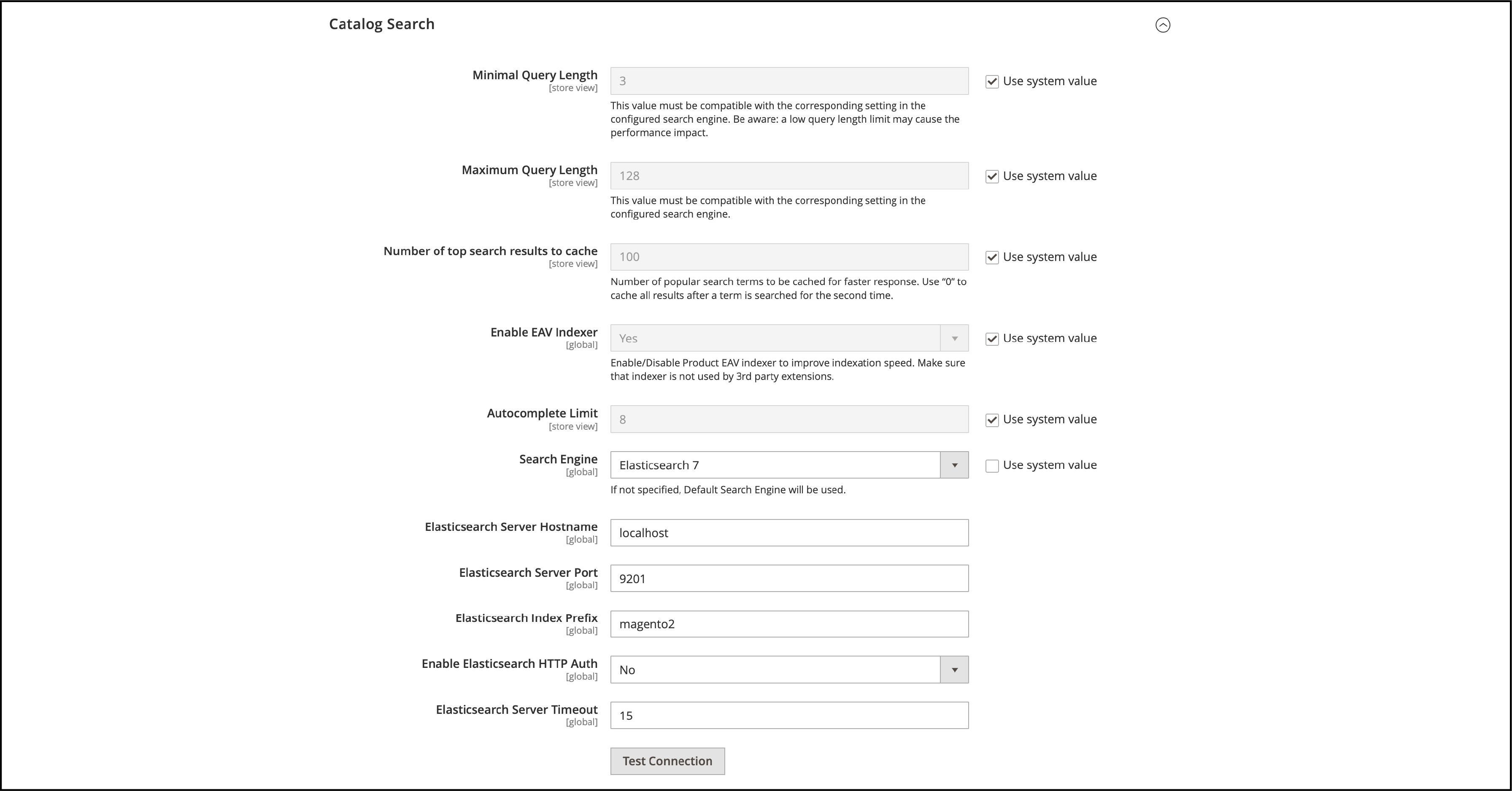 Use ElasticSearch for Search Results -Magento speed optimization