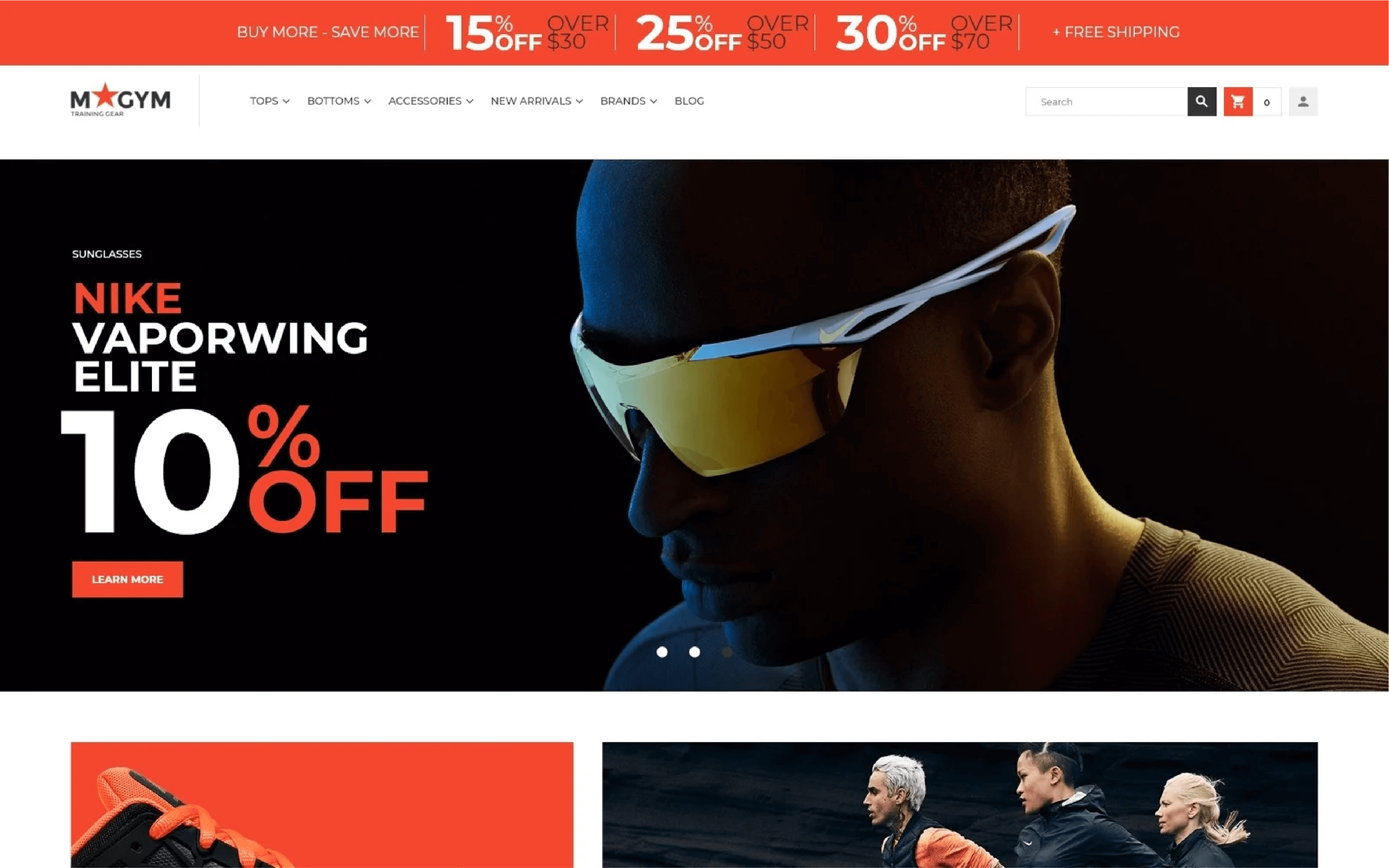 MyGym - Sports Store Magento Theme for fitness and sports stores