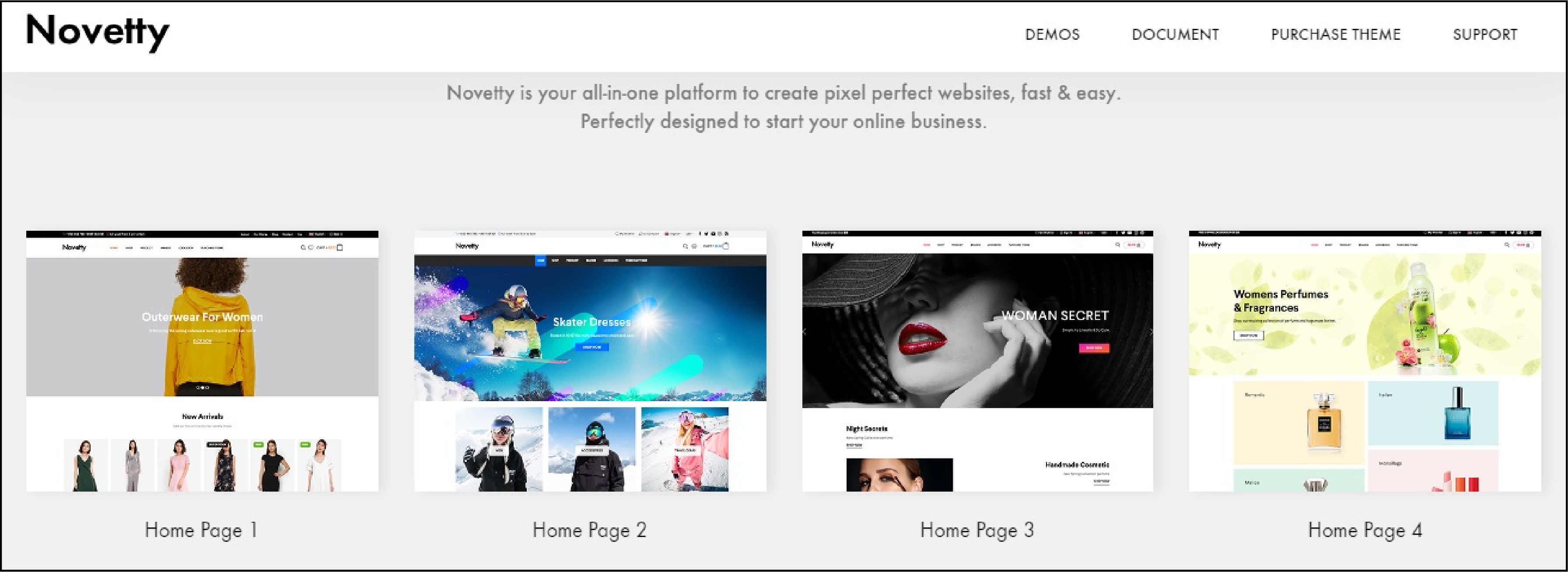 20+ Best Magento Themes and Templates -Novetty