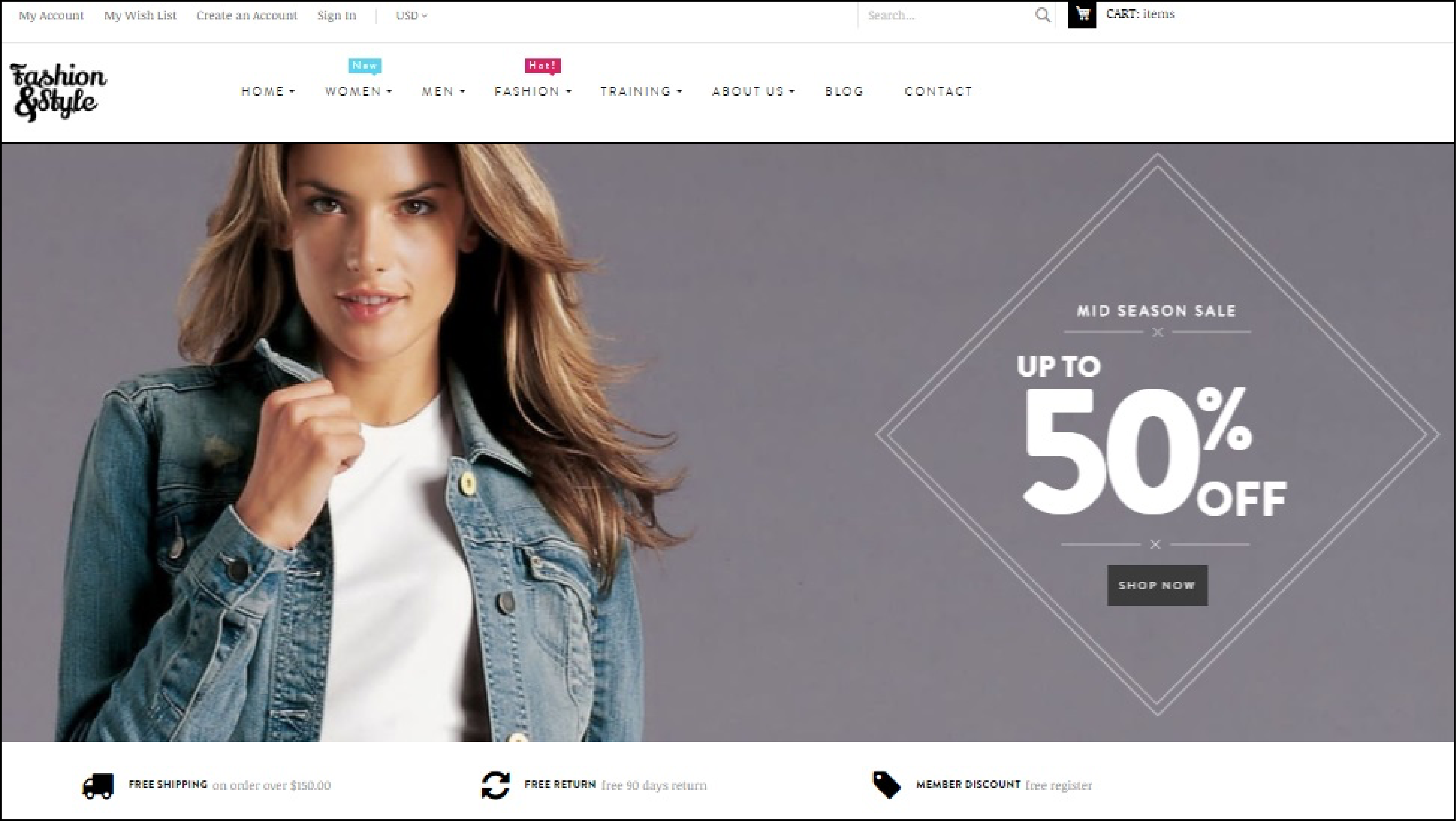 20+ Best Magento Themes and Templates -Ves Fashion
