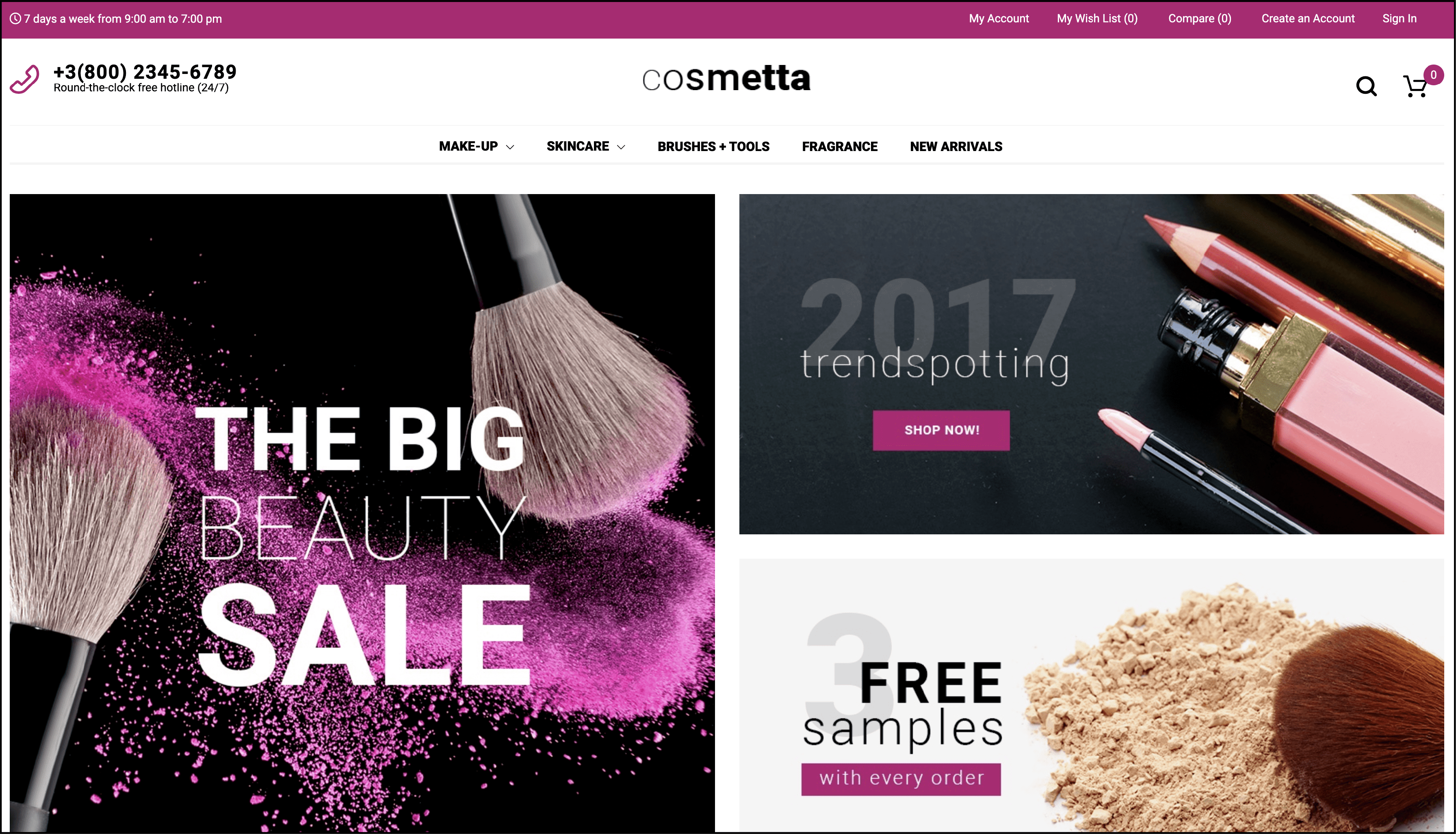 20+ Best Magento Themes and Templates -Cosmeta