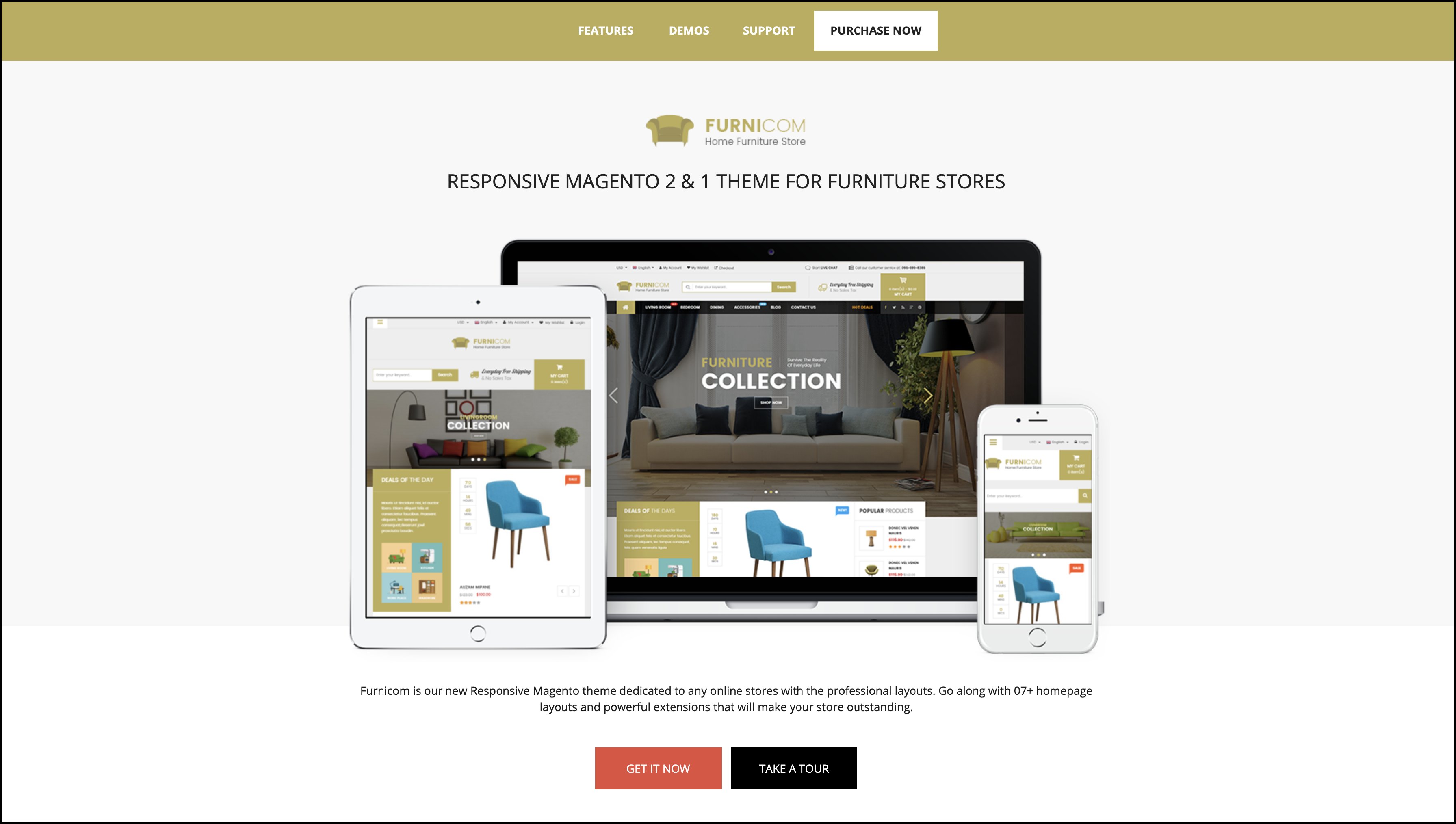Best Magento Themes and Templates -Funicorn Theme