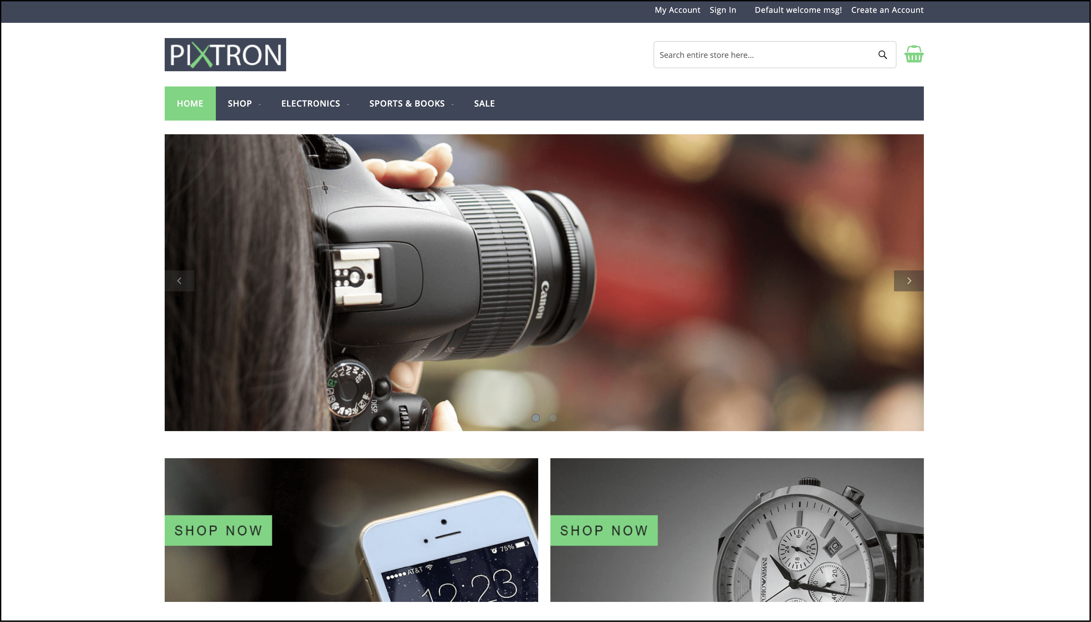 20+ Best Magento Themes and Templates -Pixtron