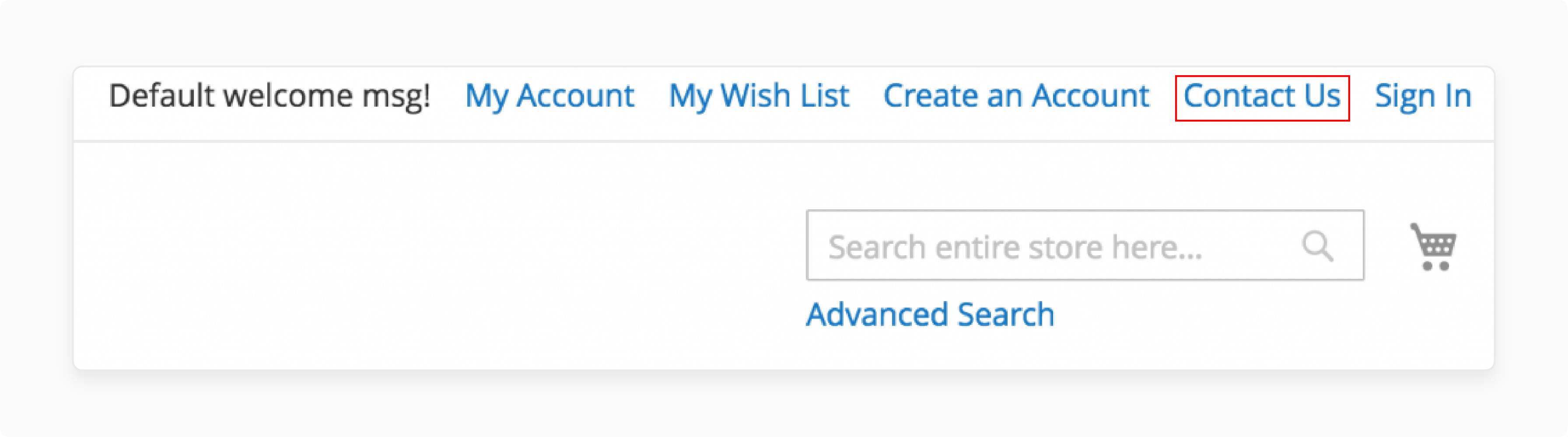 Clearing the Magento Cache To See the New Contact Us Link