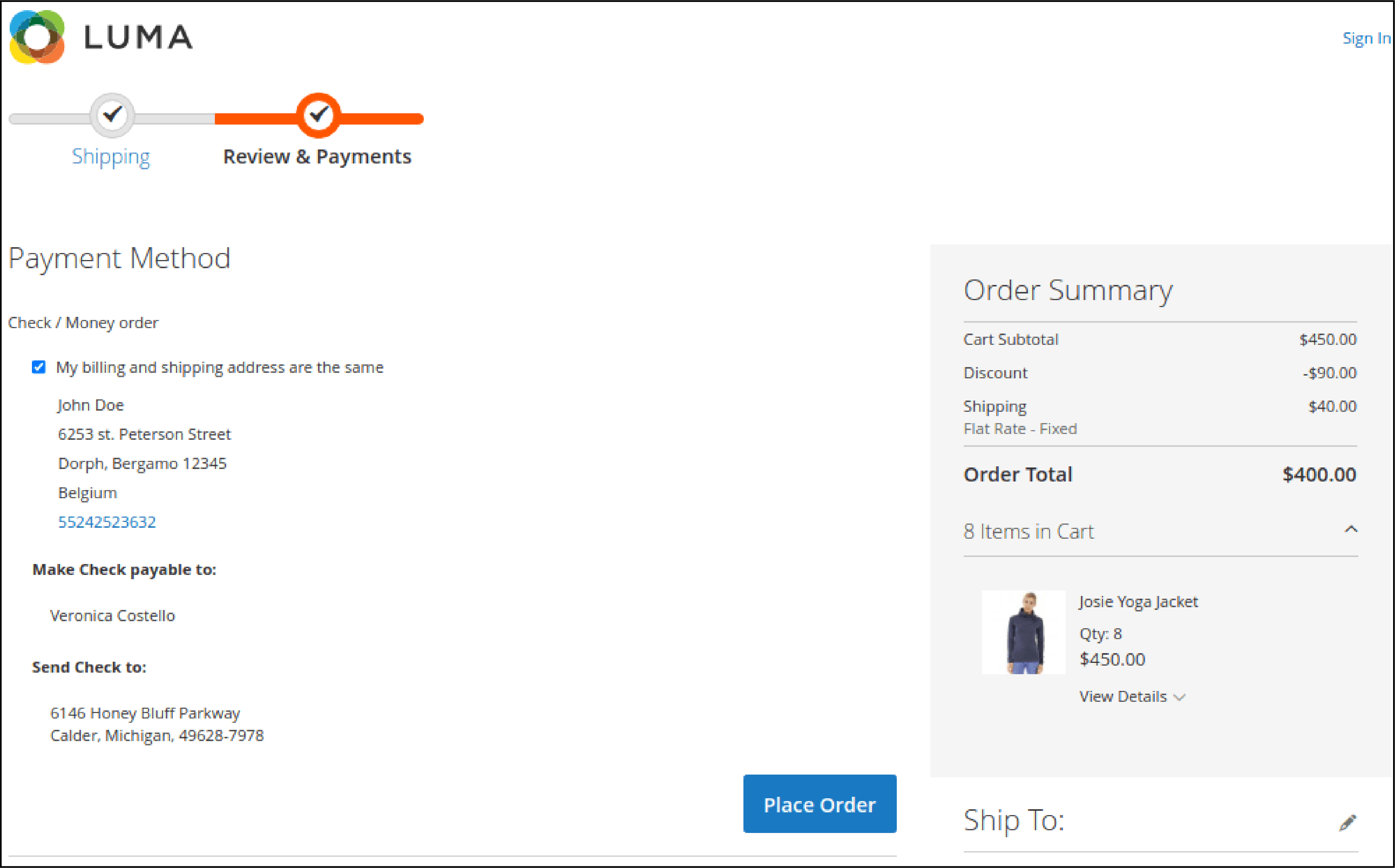 Configure Magento 2 Payment Methods