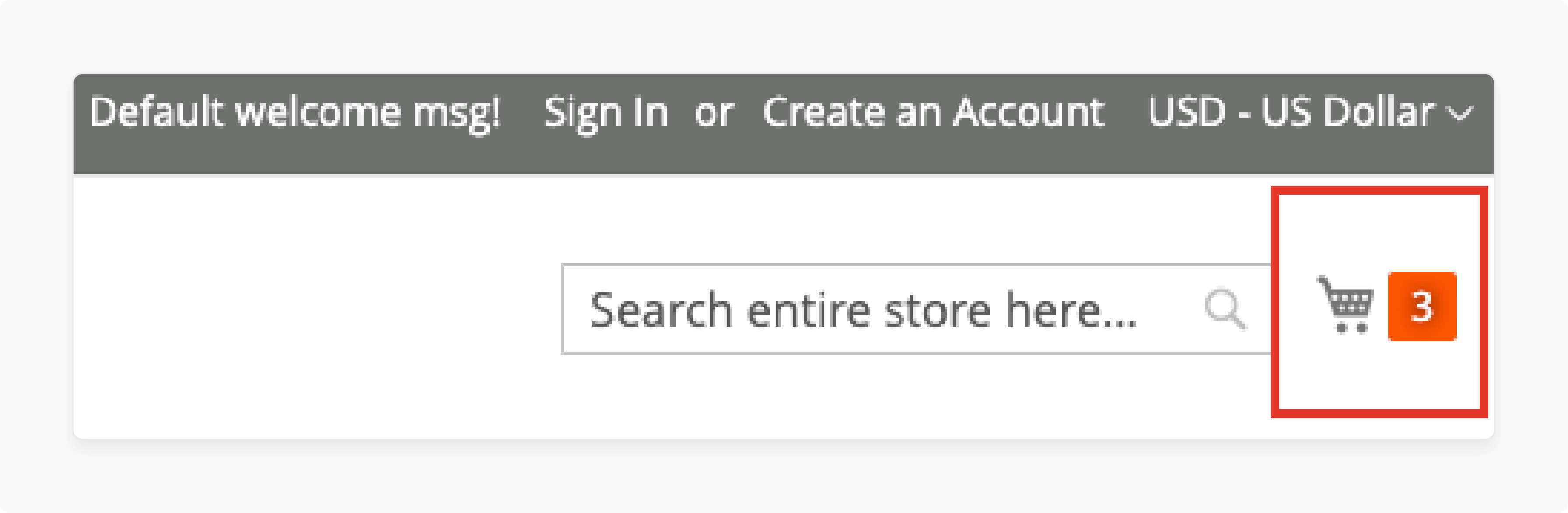 Step 3-Configure the Magento Cart Link