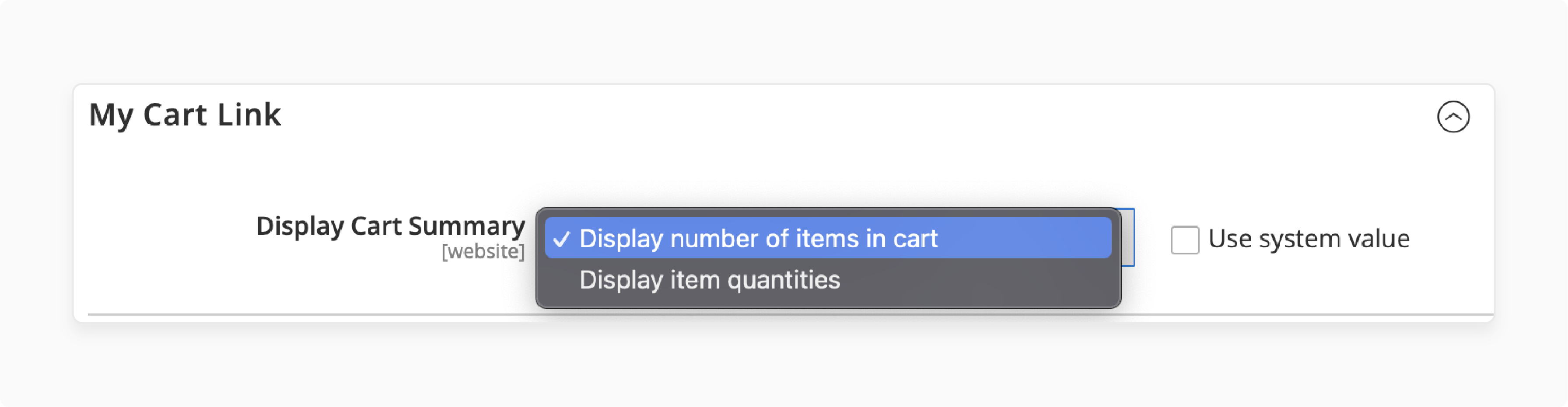 Step 3-Configure the Magento Cart Link-4