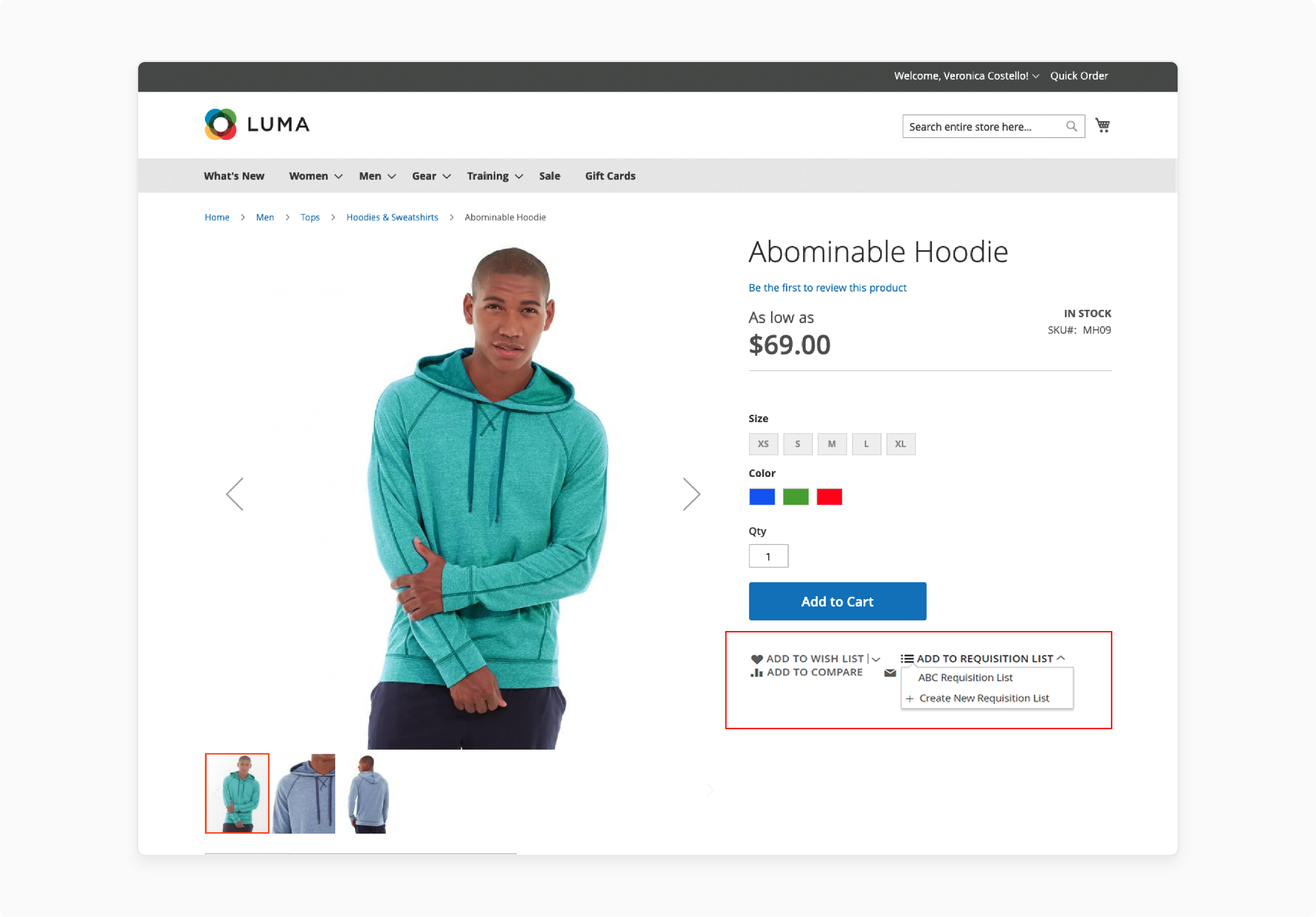 Customer notification of product availability in Magento