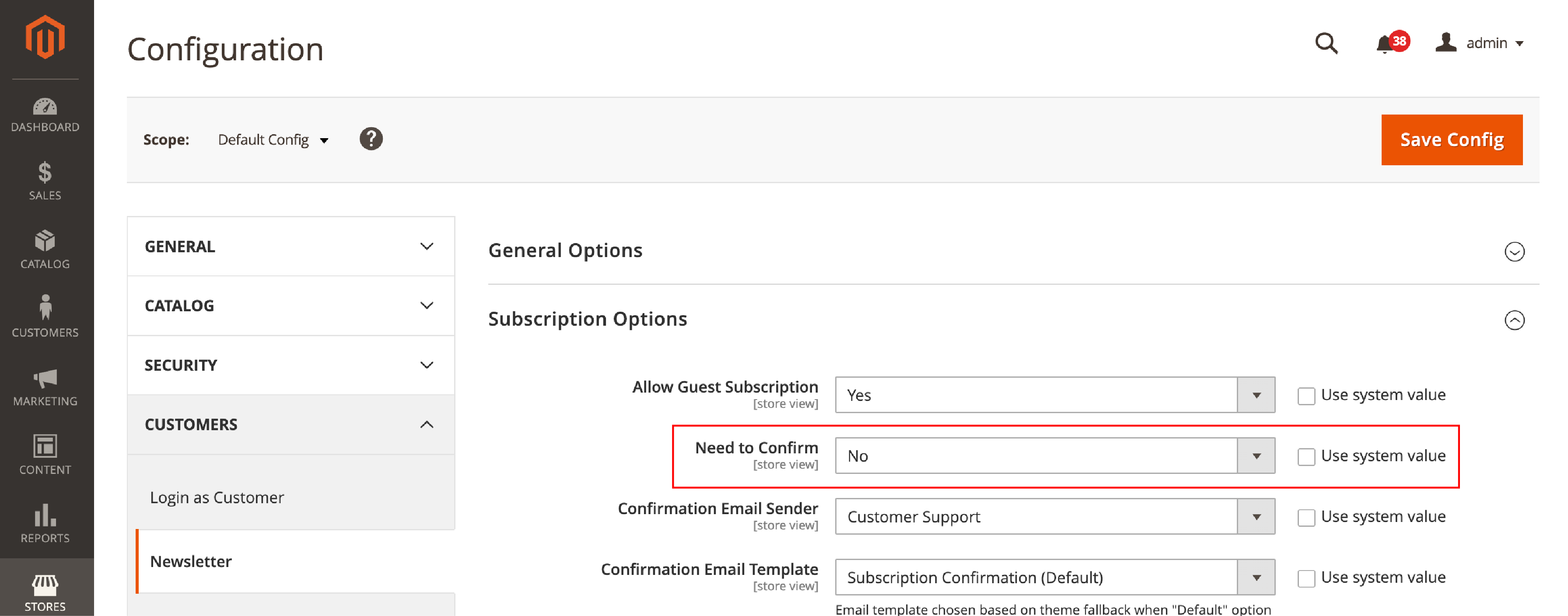 Implementing Double Opt-In Confirmation in Magento 2