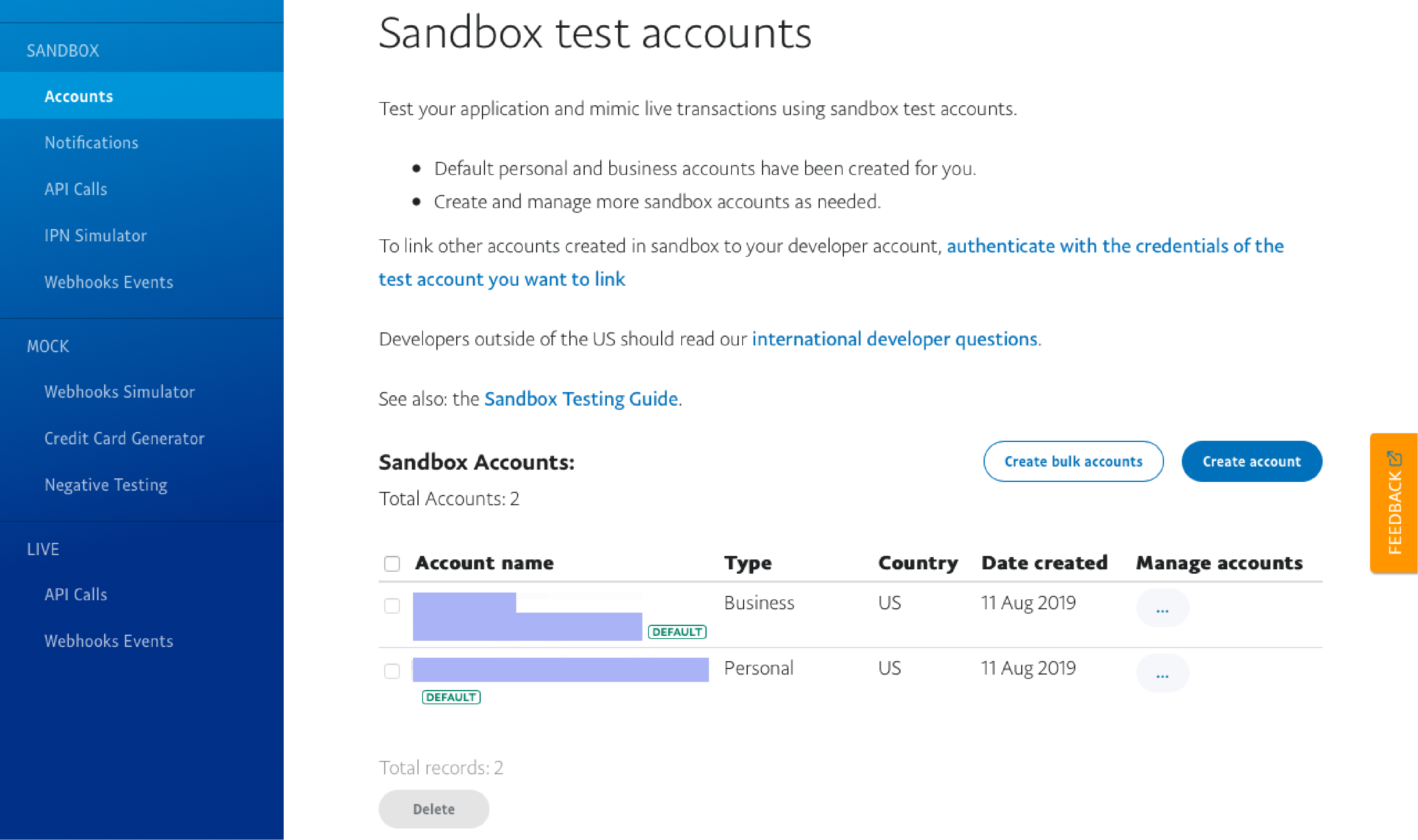 Magento 2 PayPal Configuring Sandbox Credentials Screenshot