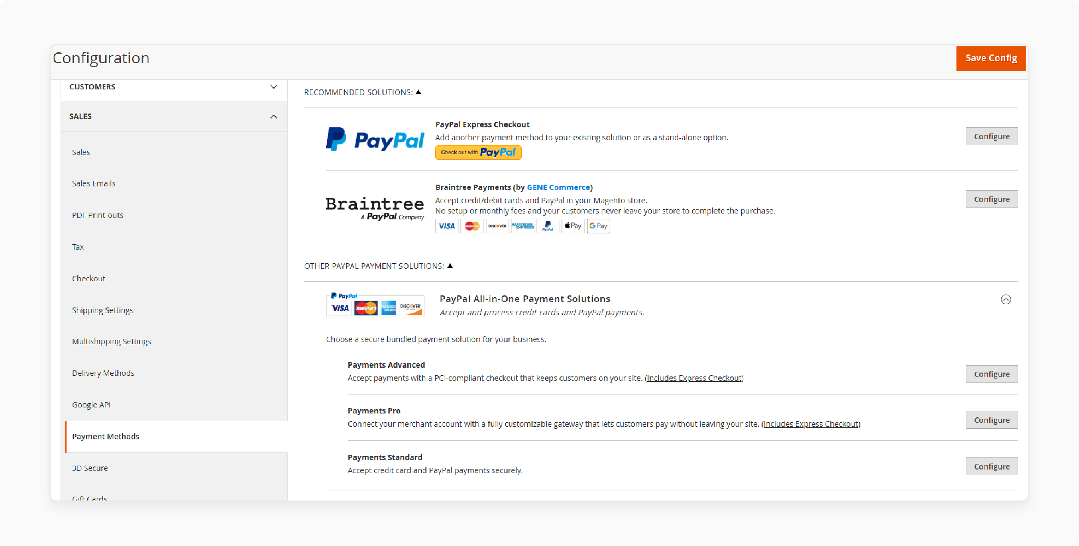 Magento Multi-Language Store Payment Methods Setup