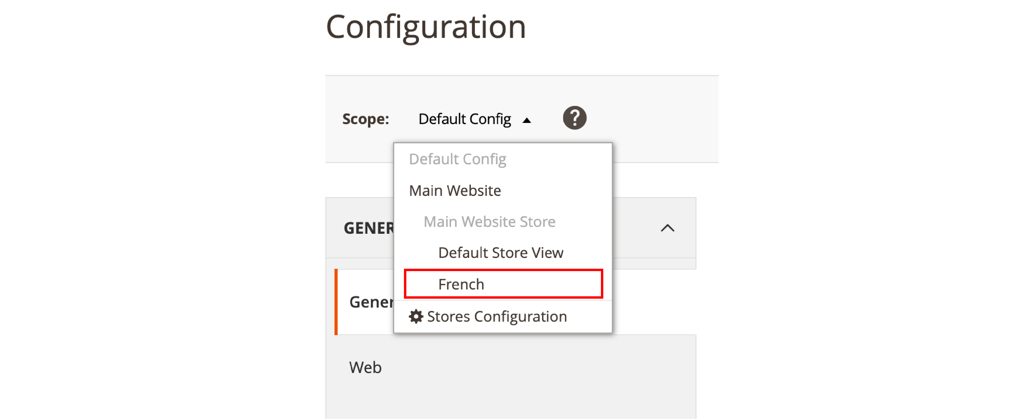 Navigating to Store View in Magento 2 Multi-Language