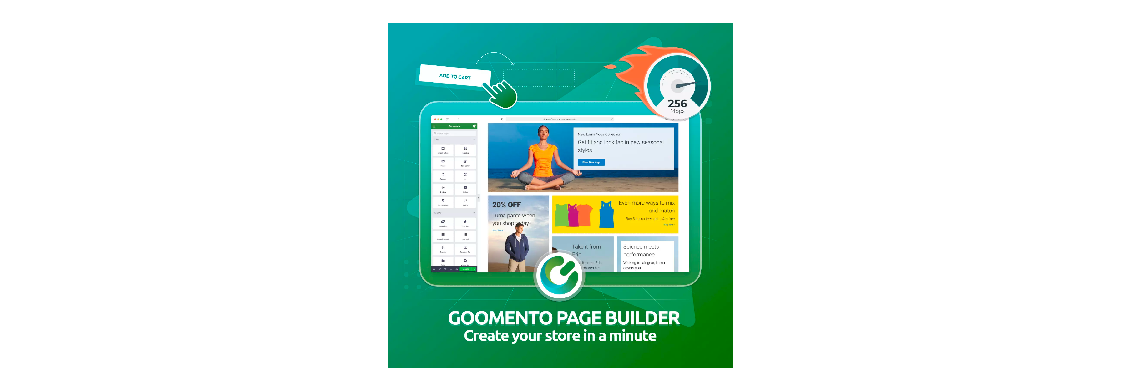 Goomento Page Builder Extension for Magento Stores