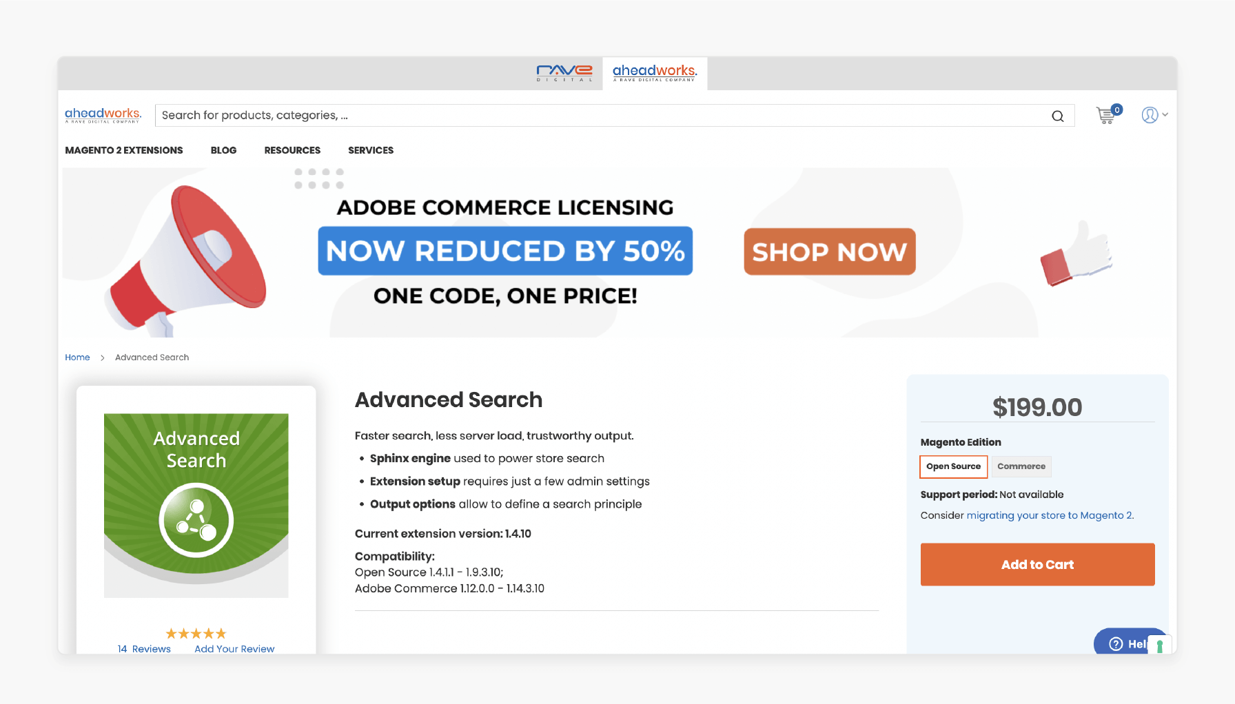 Aheadworks Magento 2 Search Extensions