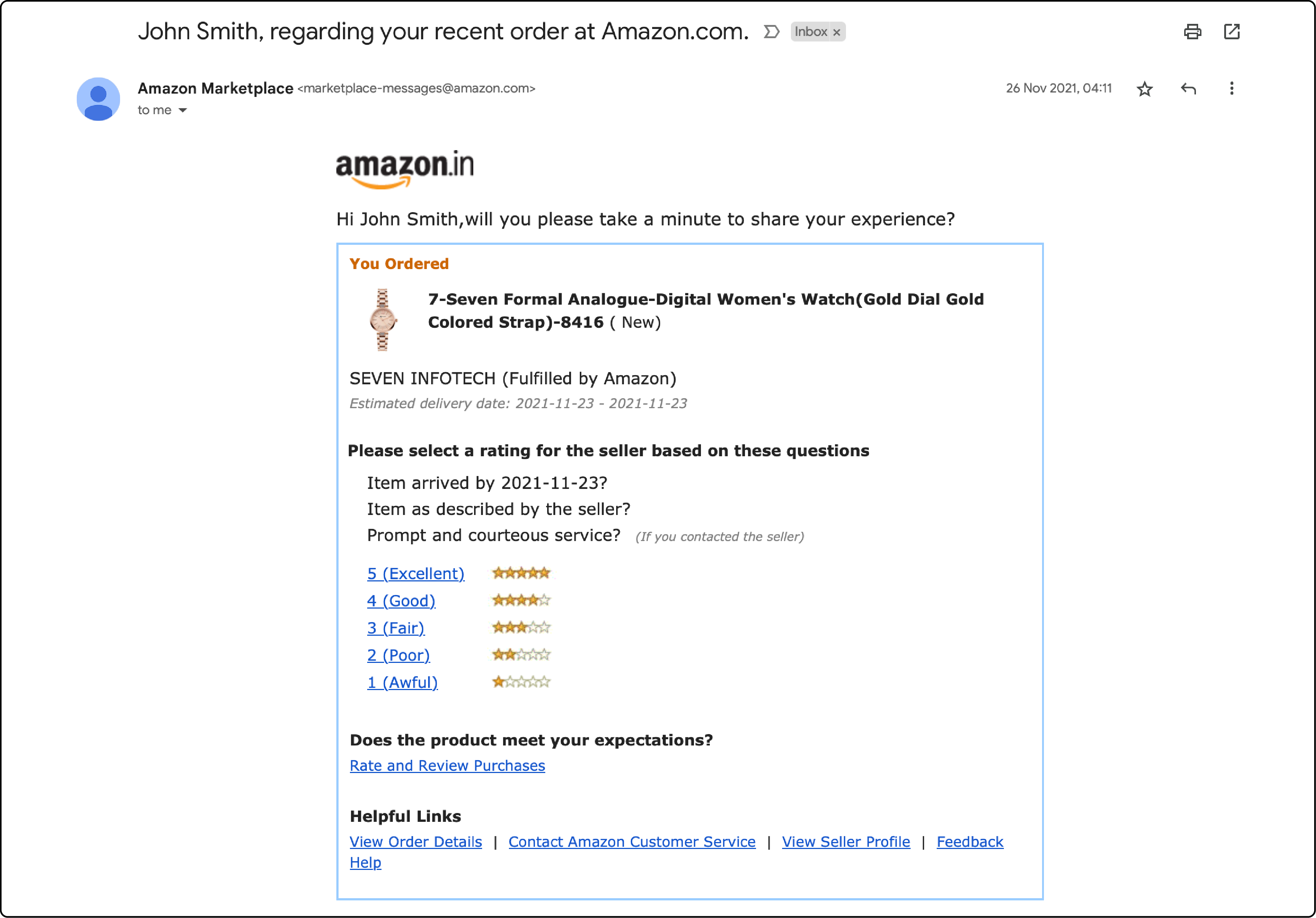 Using email marketing to request customer reviews for ecommerce products