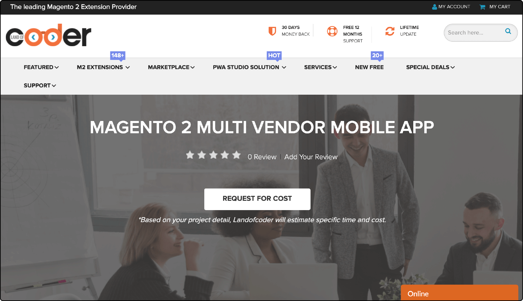 Landofcoder's Mobile App Builder for Magento 2