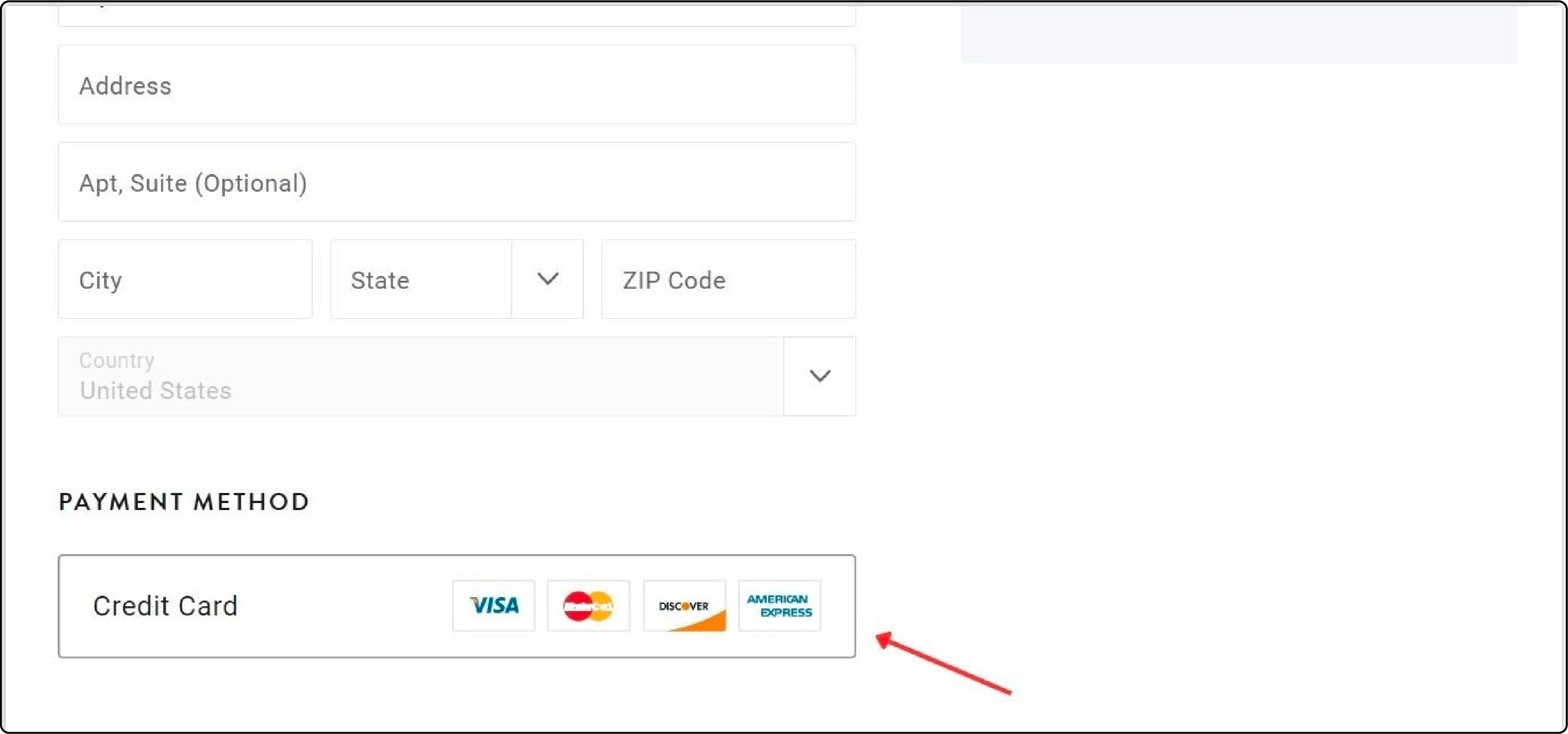 Different payment methods available in Magento store
