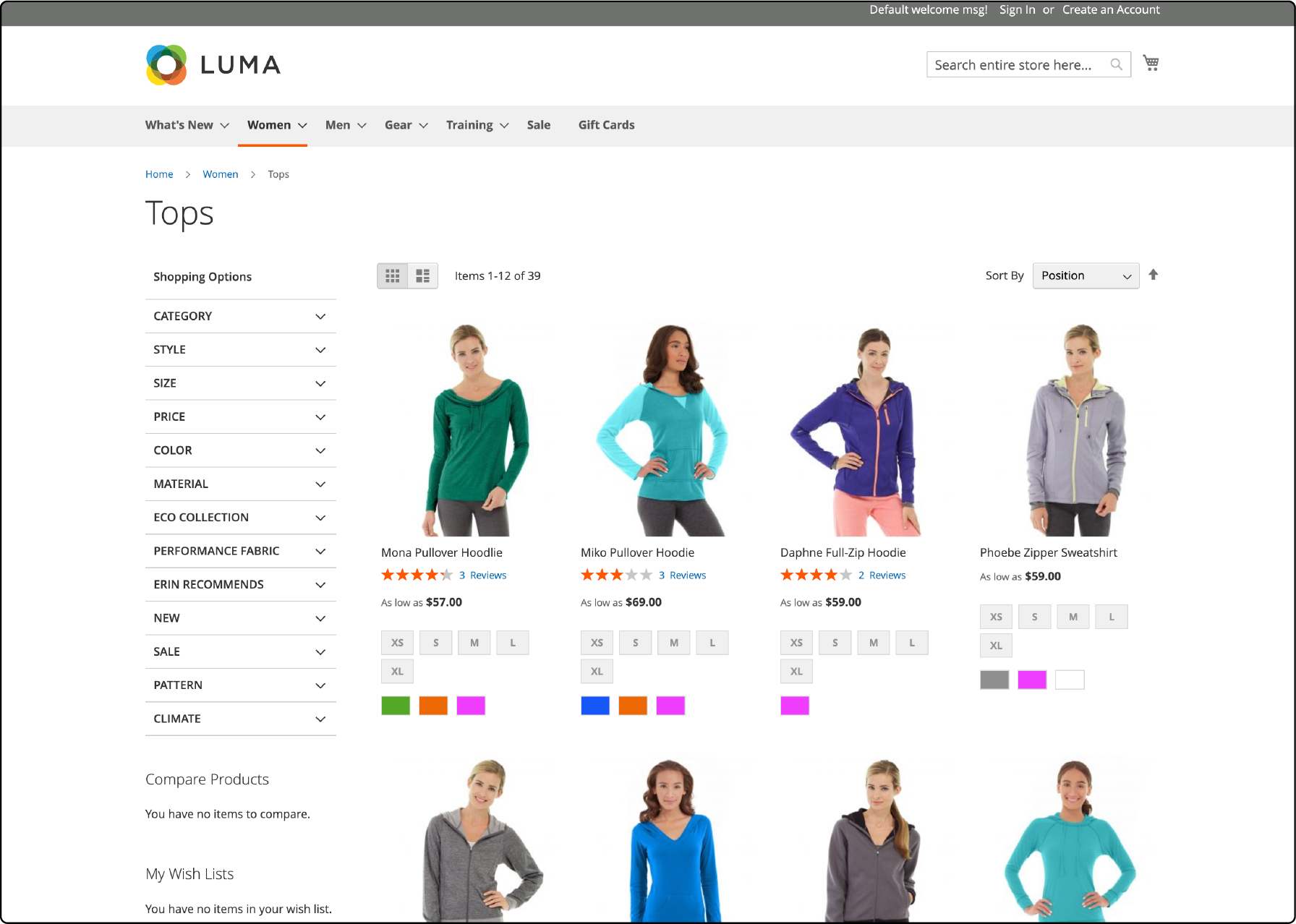 Overview of Luma-based themes for Magento