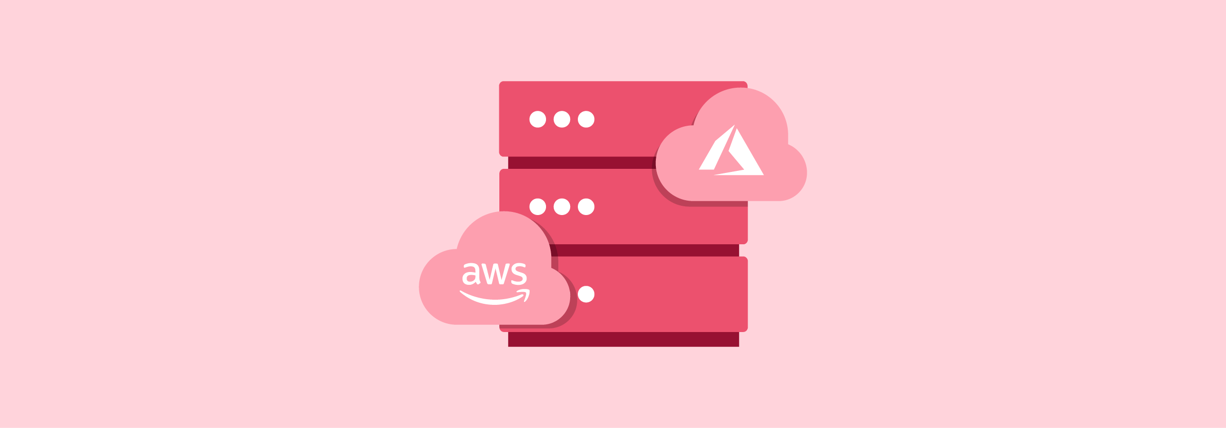 Architecture of Adobe Commerce Cloud featuring AWS and Azure support