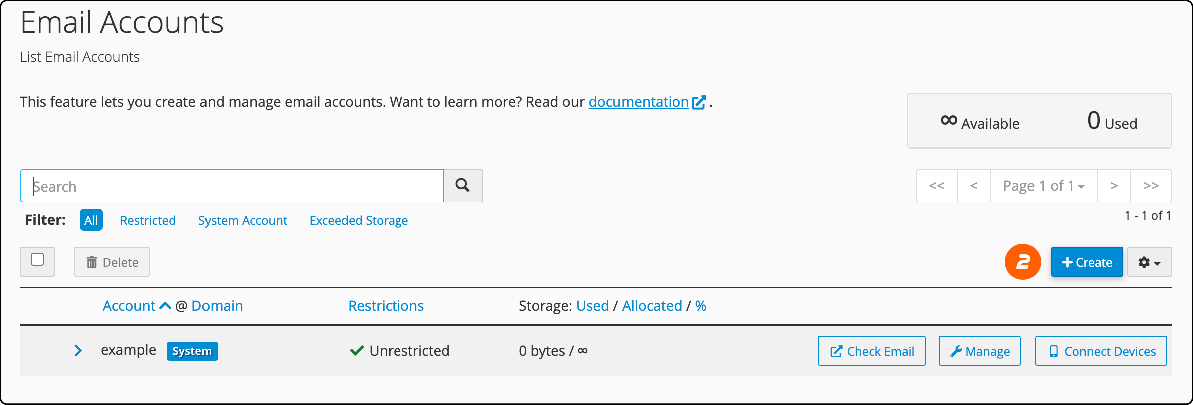 Setting up a new email account for your Magento 2 domain