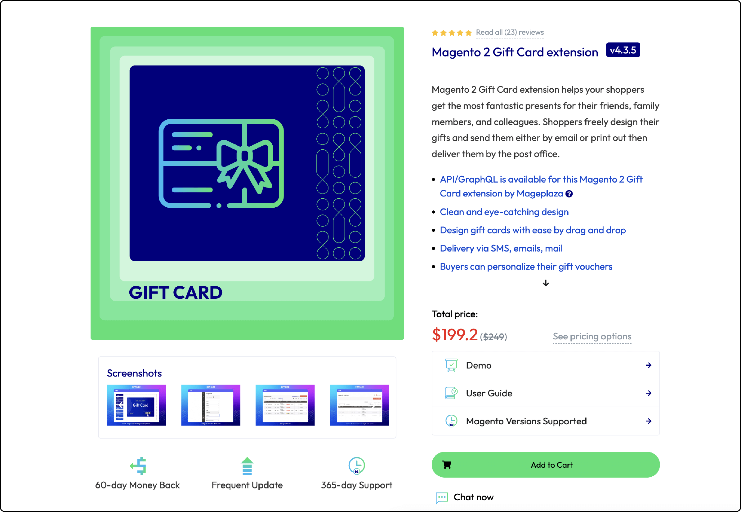 Mageplaza Gift Card extension