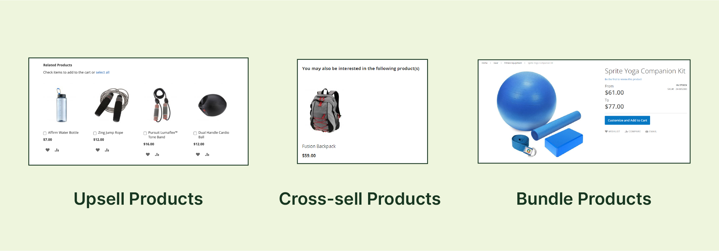 Upselling, cross-selling, and bundling strategies for Magento stores