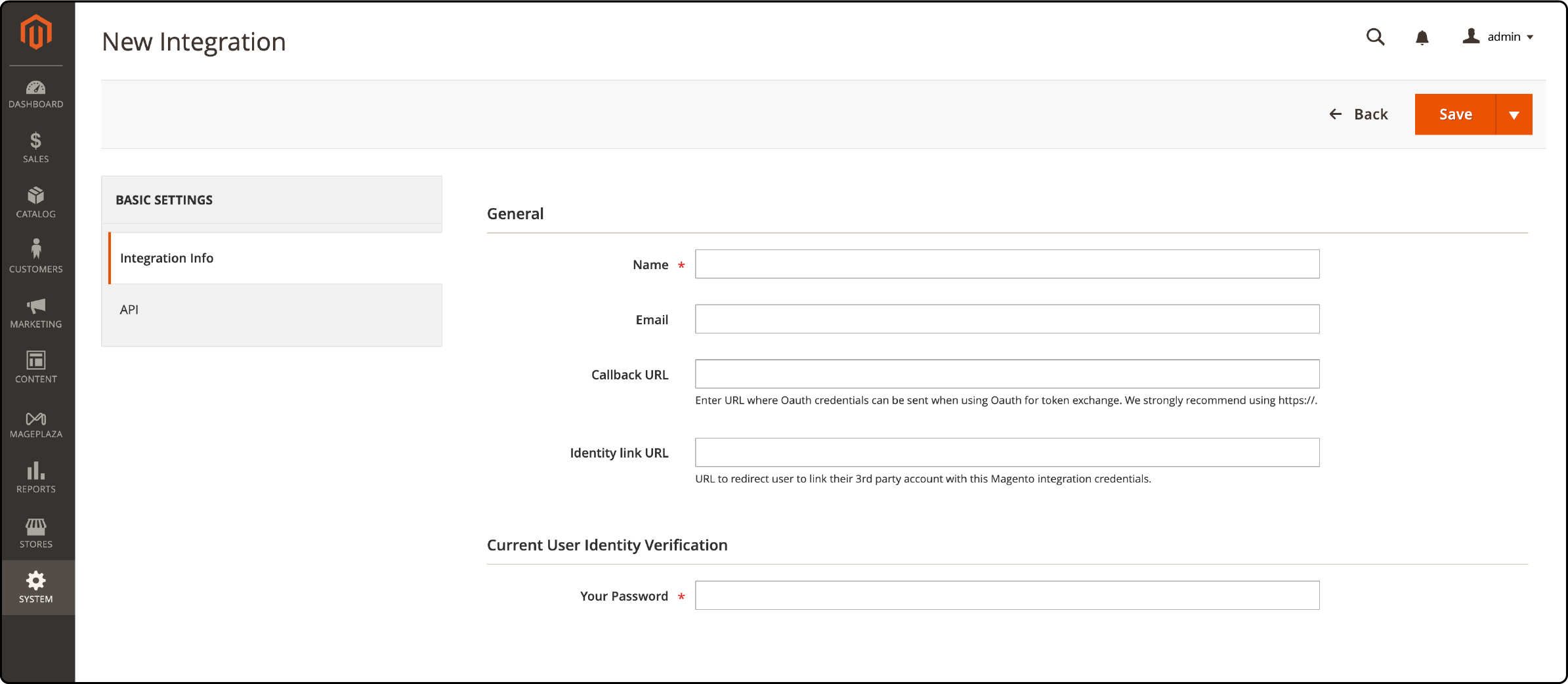 Managing third-party integrations in Magento