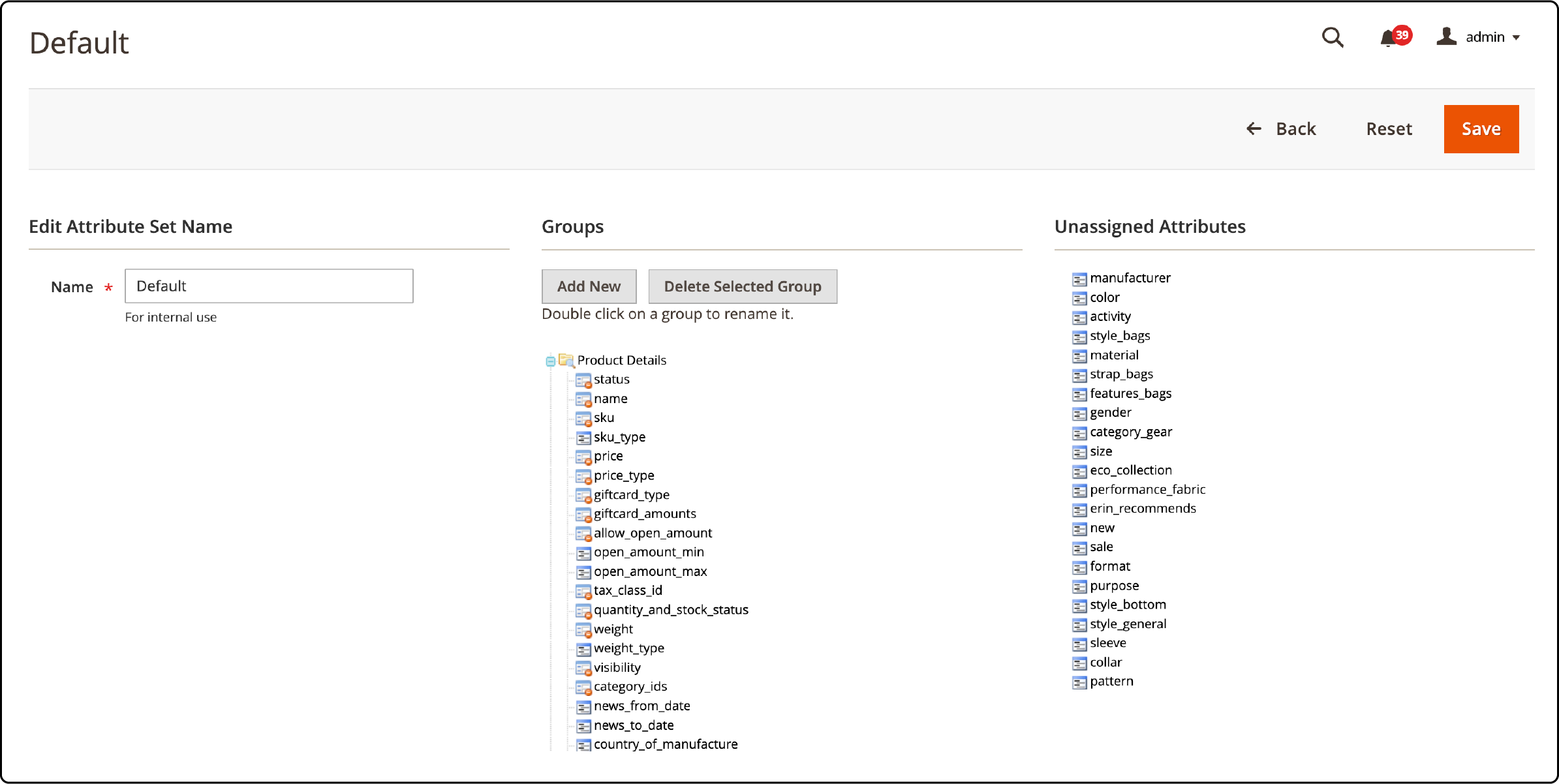 Locating the Featured attribute for Magento 2 products