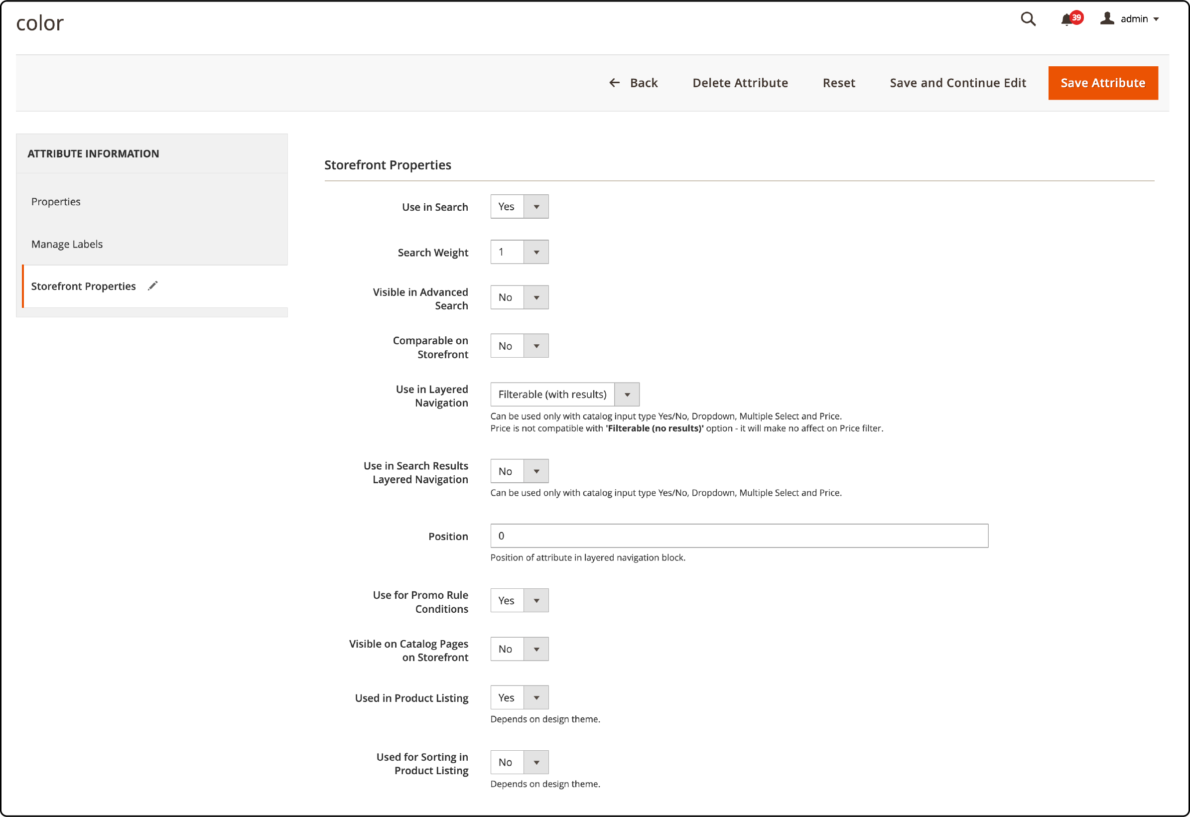 Assigning attribute weightings for product search in Magento 2