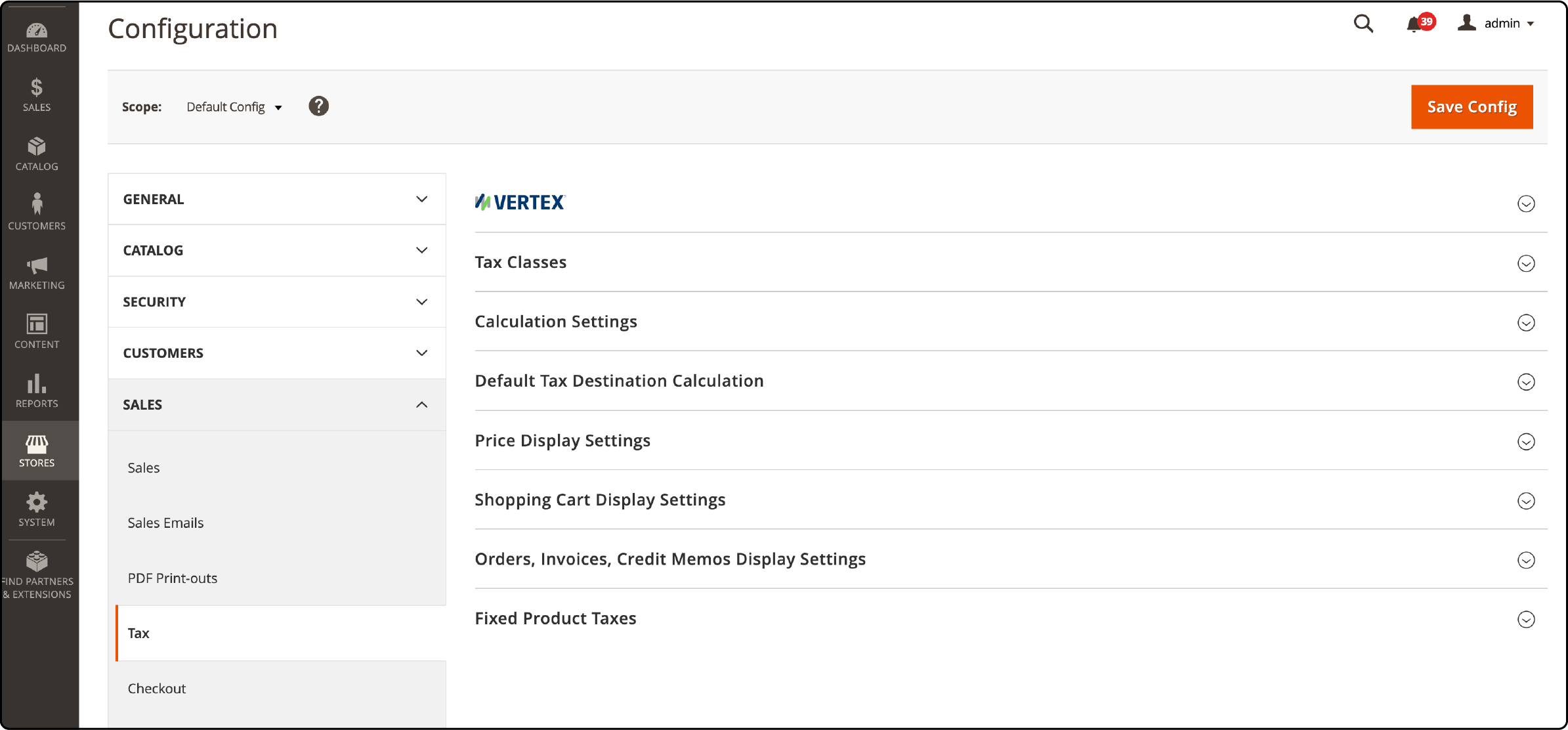 General Tax Settings Overview in Magento 2