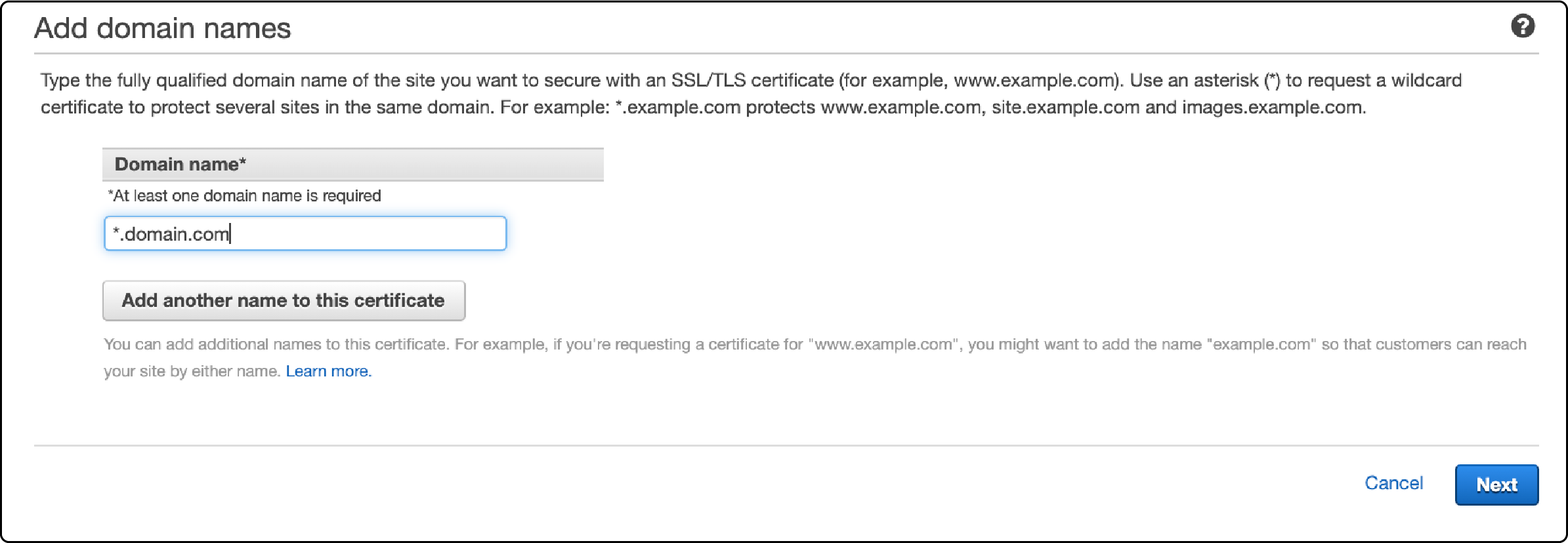 Secure SSL certificates setup for Amazon CloudFront in Magento 2