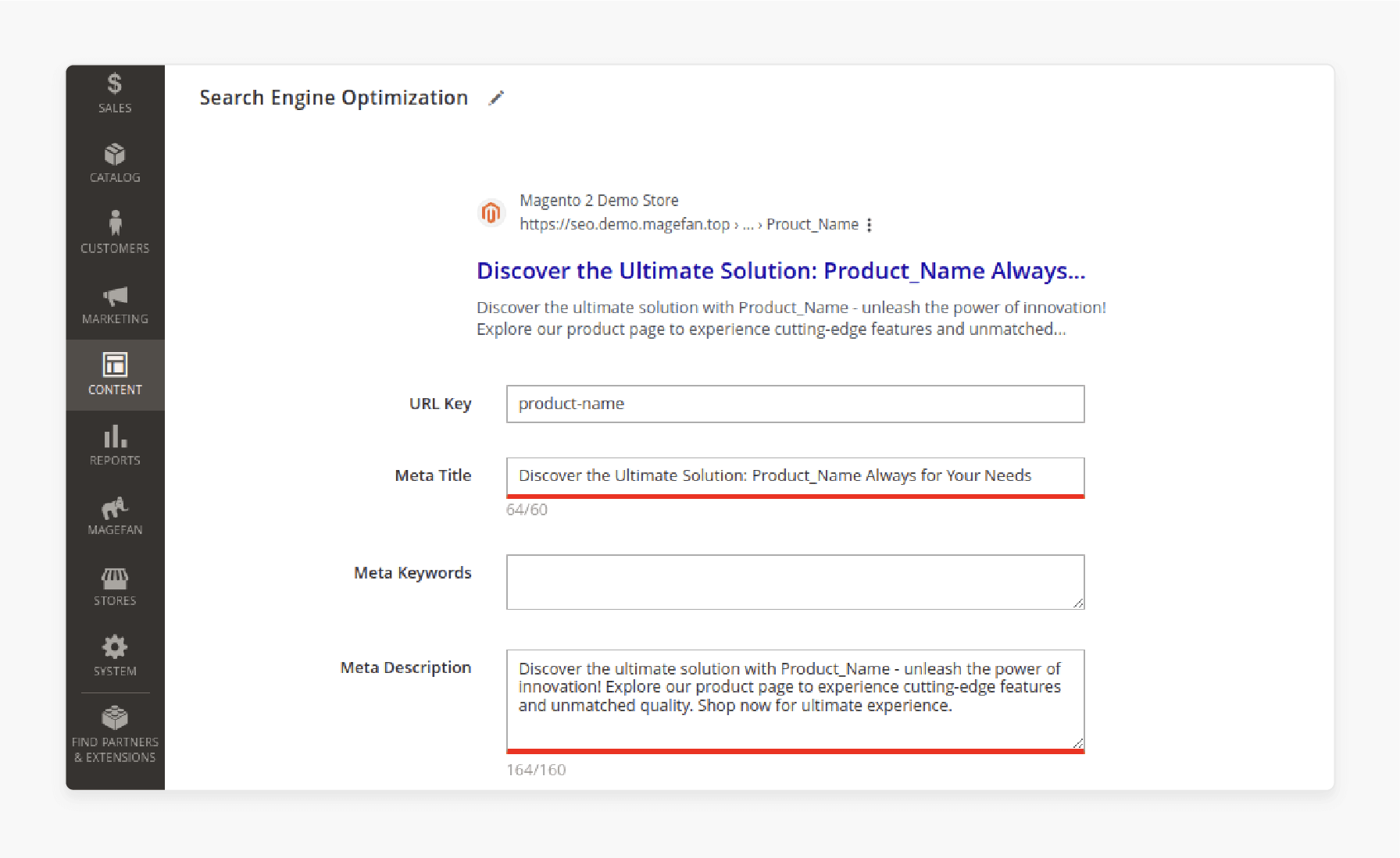 Configuring advanced settings like SEO, related products, and cross-sells for simple products in Magento 2.