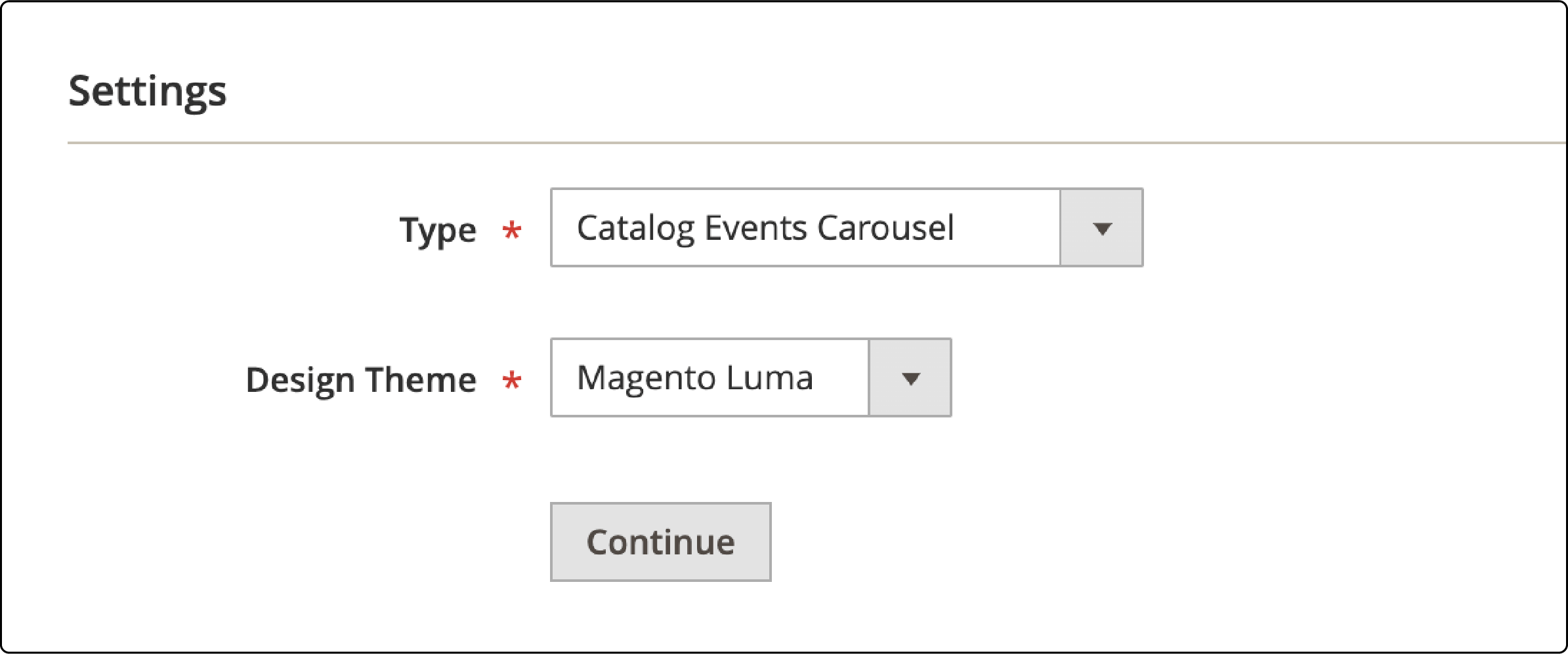 Steps to Create the Catalog Carousel Widget in Magento 2
