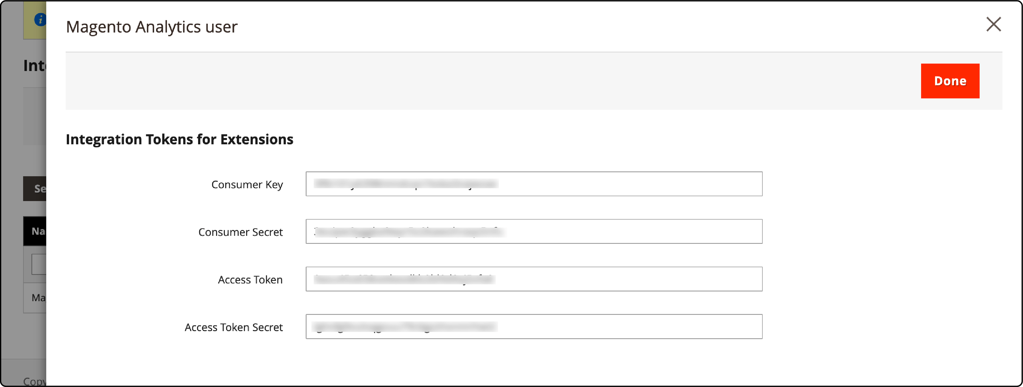 Process of activating a new integration in Magento 2 illustrated in Admin Panel