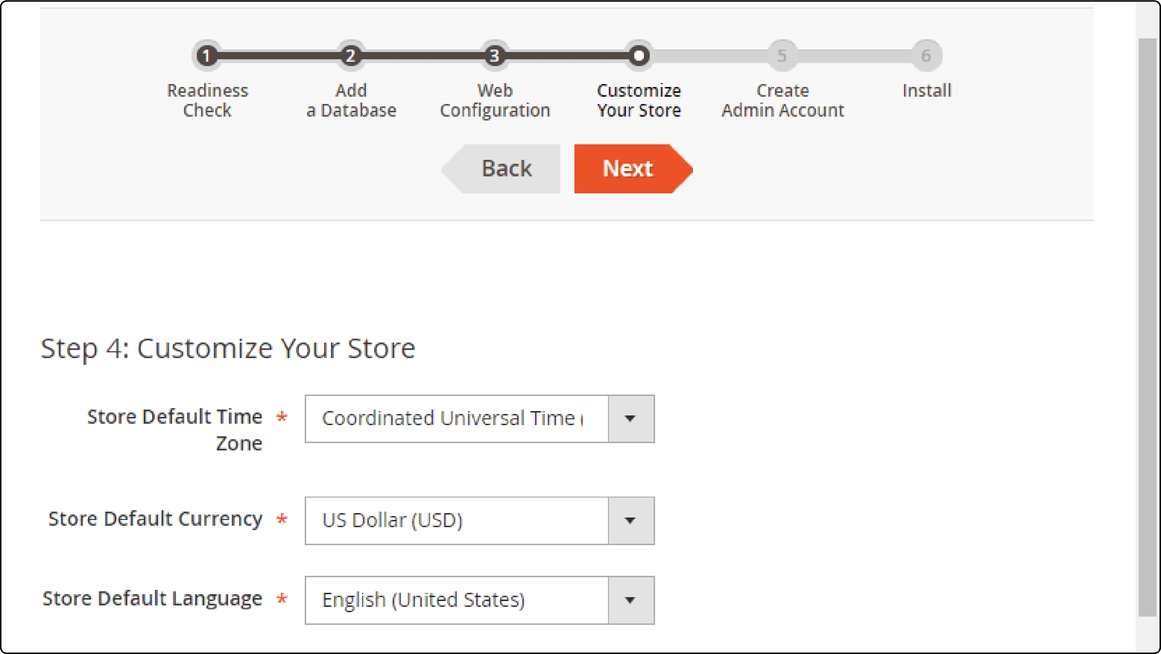 Customizing Magento Store Settings in Dedicated Server