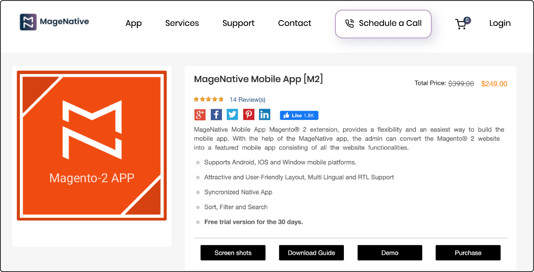 MageNative Magento 2 Mobile Apps 