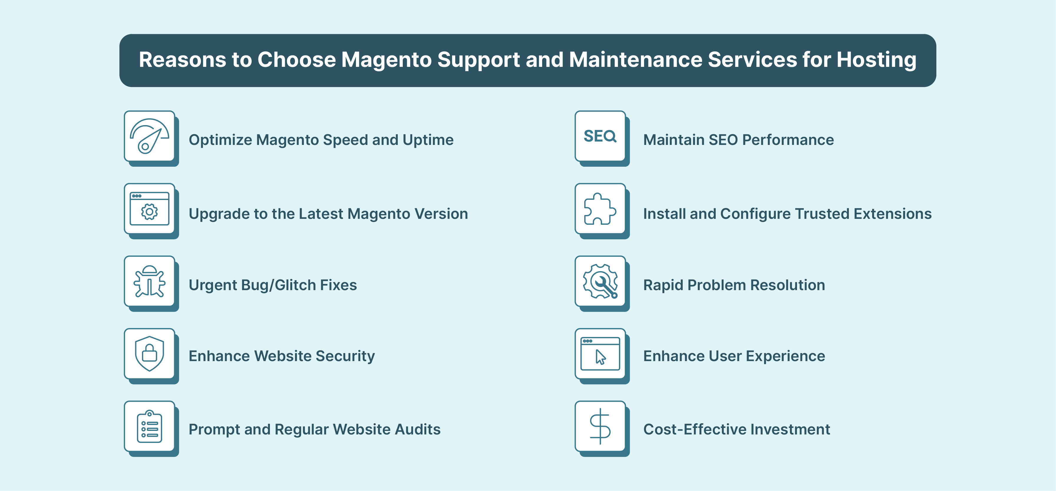 Top 10 Reasons to Choose Magento Support and Maintenance Services