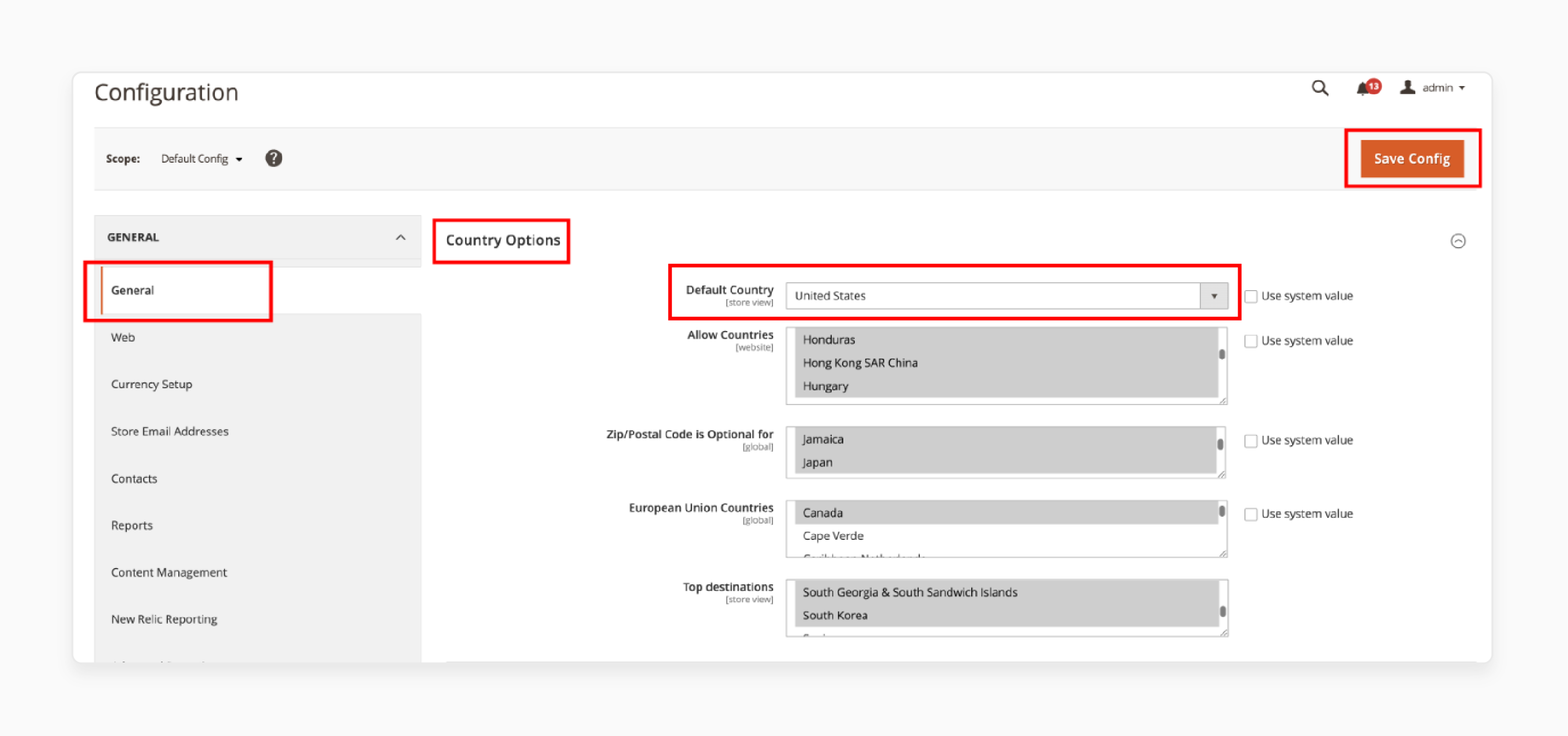 Set location to USA for clearsale Magento 2 analysis